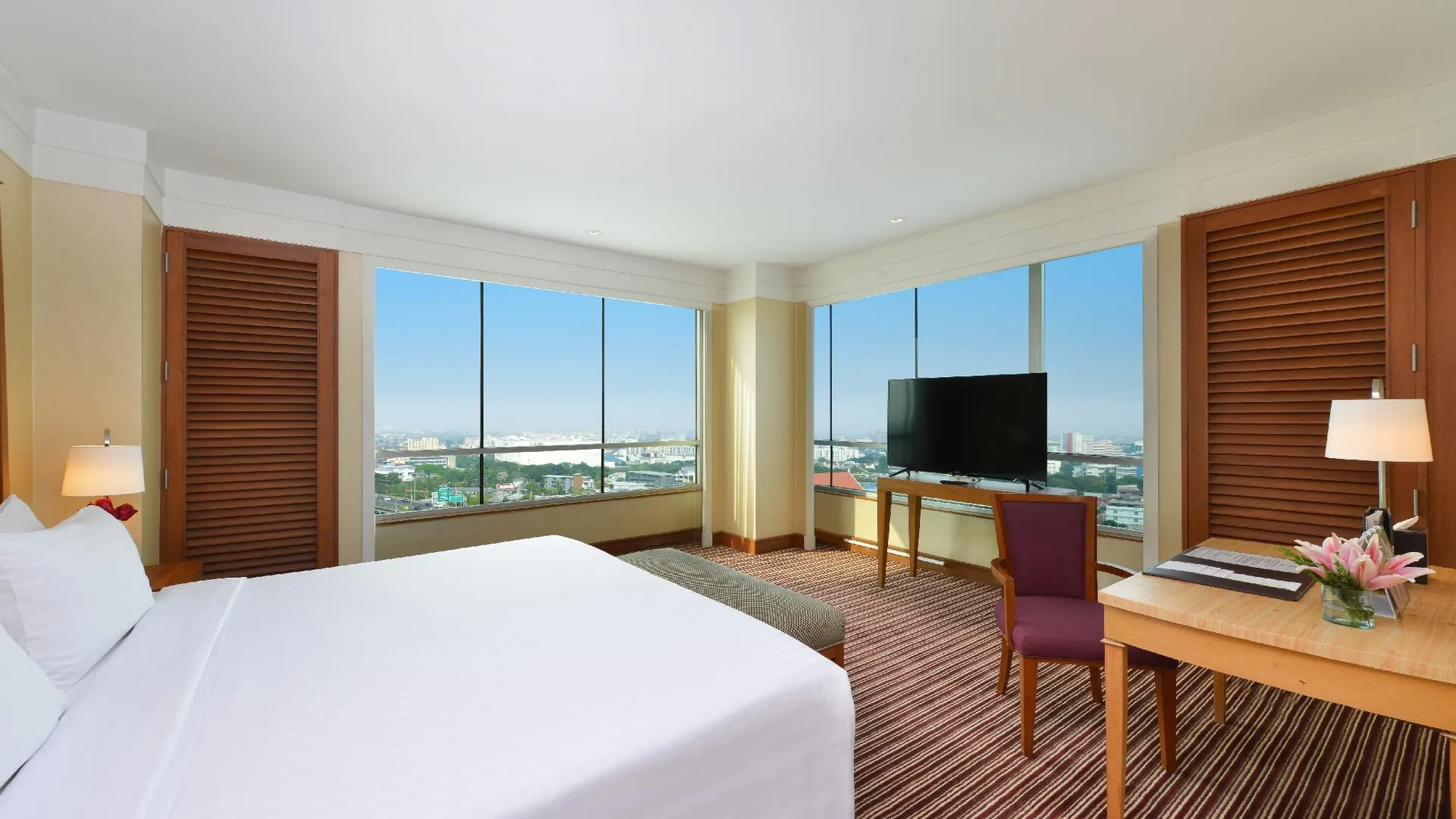 방콕 미라클 그랜드 컨벤션 호텔 5성급 호텔 전망