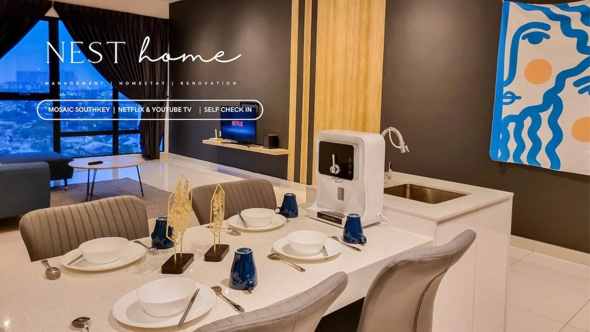 조호바루 / 조호르바루 수투랑바루의 아파트먼트 (100m², 침실 3개, 프라이빗 욕실 2개) 4성급 싱글룸 외관