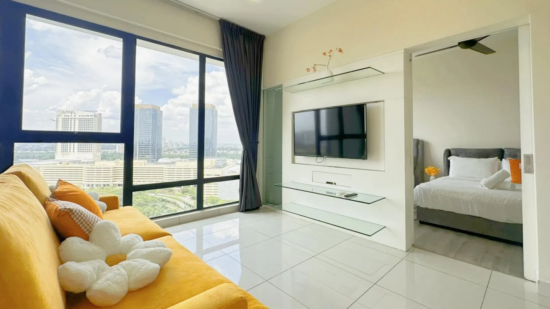 조호바루 / 조호르바루 수투랑바루의 아파트먼트 (55m², 침실 1개, 프라이빗 욕실 1개) 2성급 싱글룸 객실