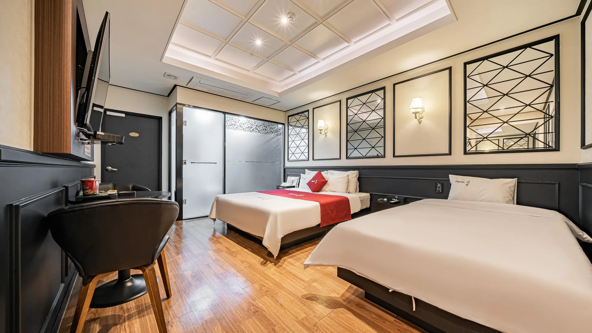 이천 여주 호텔 숲소설강 2성급 호텔 스위트룸