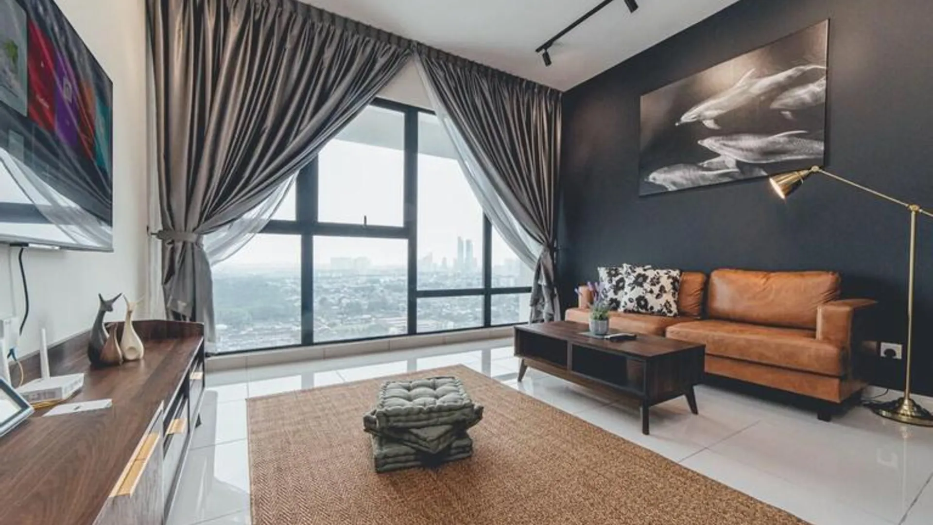 조호바루 / 조호르바루 Wooden Sand MosaicSouthkey 3BR w bathtub Midvalley 3성급 호텔 스위트룸