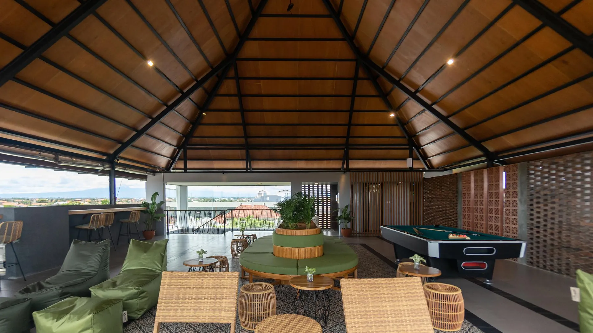 발리 사랑 컴포트 1성급 호텔 전망