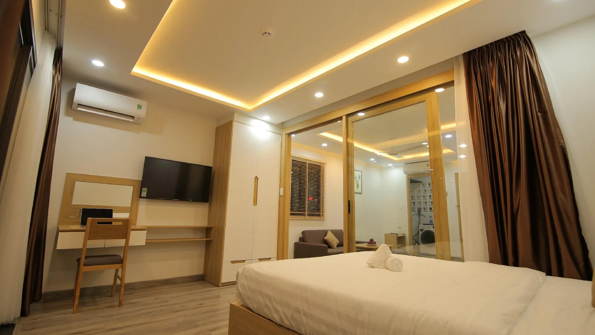 다낭 푸옥미의 아파트먼트 (65m², 침실 1개, 프라이빗 욕실 1개) 5성급 게스트하우스 스위트룸