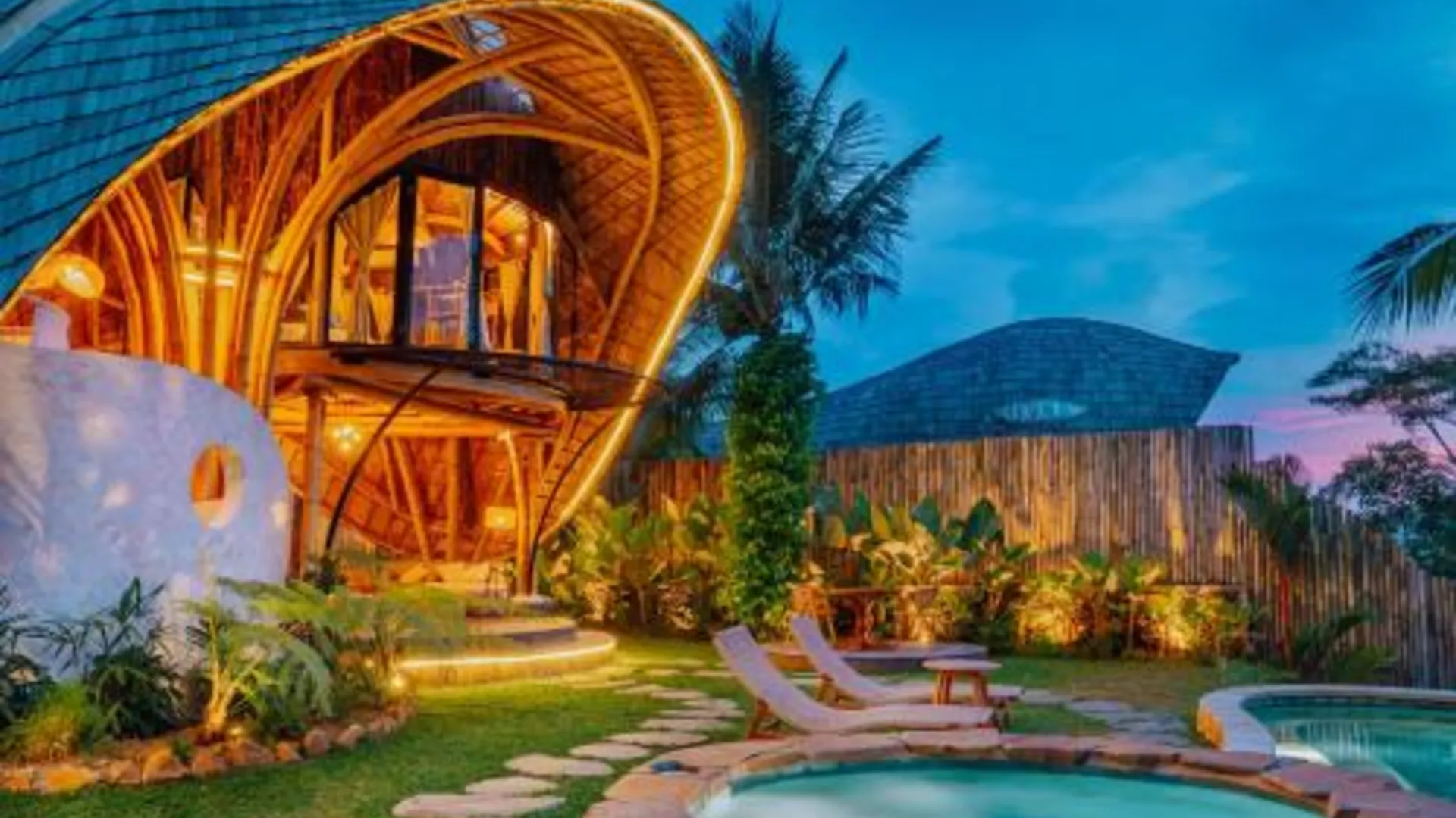 발리 Astha Bamboo House 4성급 호텔 로비