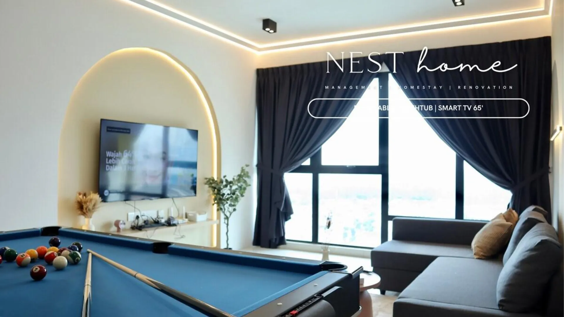 조호바루 / 조호르바루 수투랑바루의 아파트먼트 (130m², 침실 3개, 프라이빗 욕실 2개) 4성급 싱글룸 객실