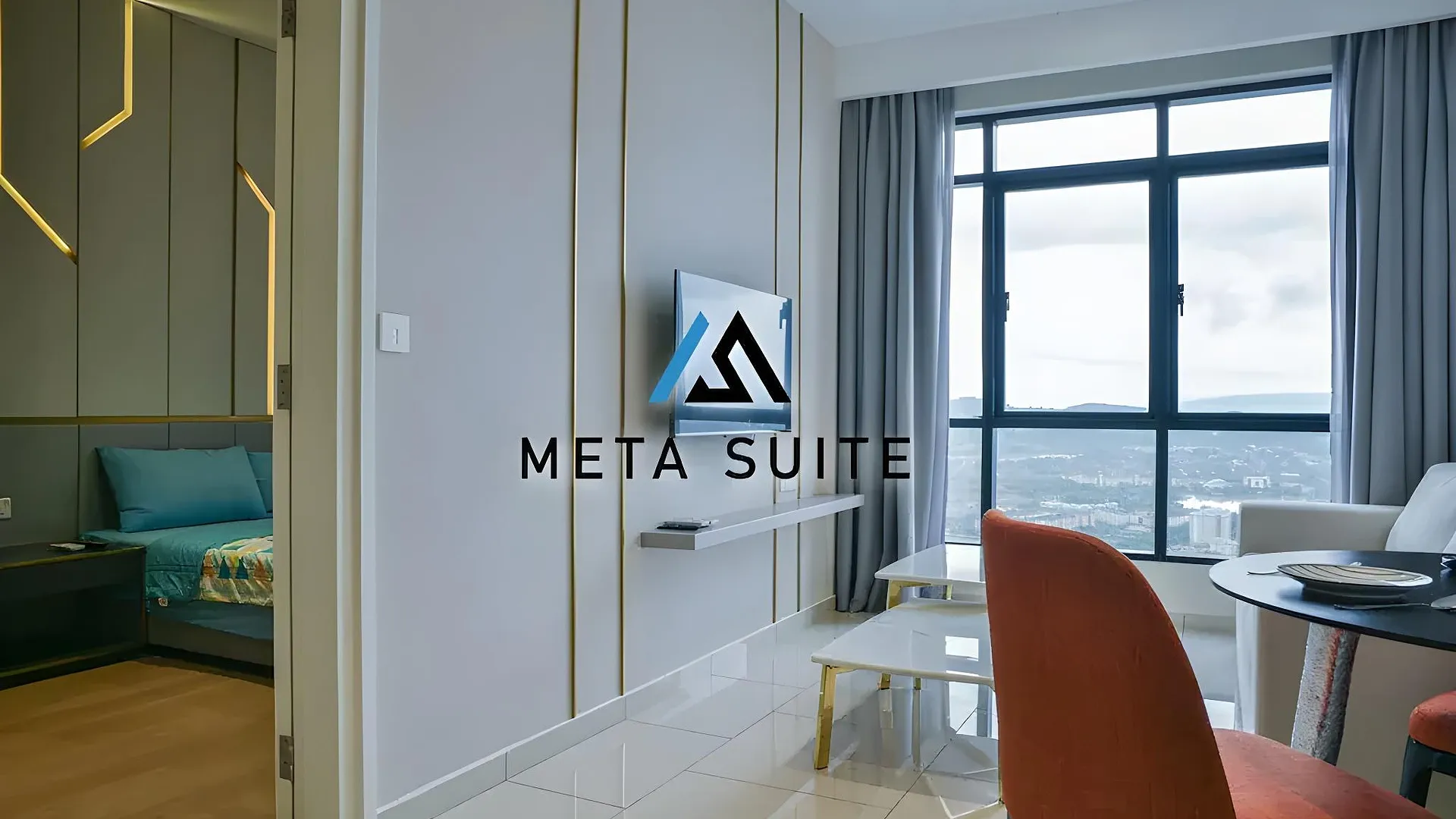 샤알람 아이 시티의 프라이빗 하우스 (50m², 침실 2개, 프라이빗 욕실 1개) 3성급 싱글룸 스위트룸