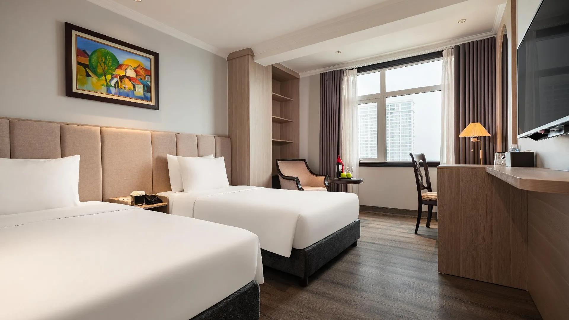 하노이 미나시 프리미엄 호텔 4성급 호텔 스위트룸