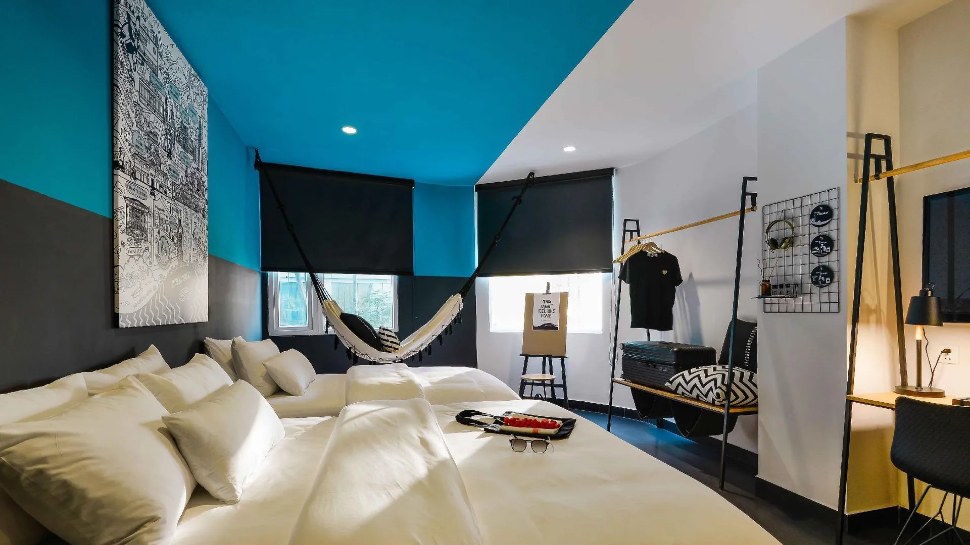 호치민 더 해먹 호텔 파인 아츠 뮤지엄 3성급 호텔 스위트룸