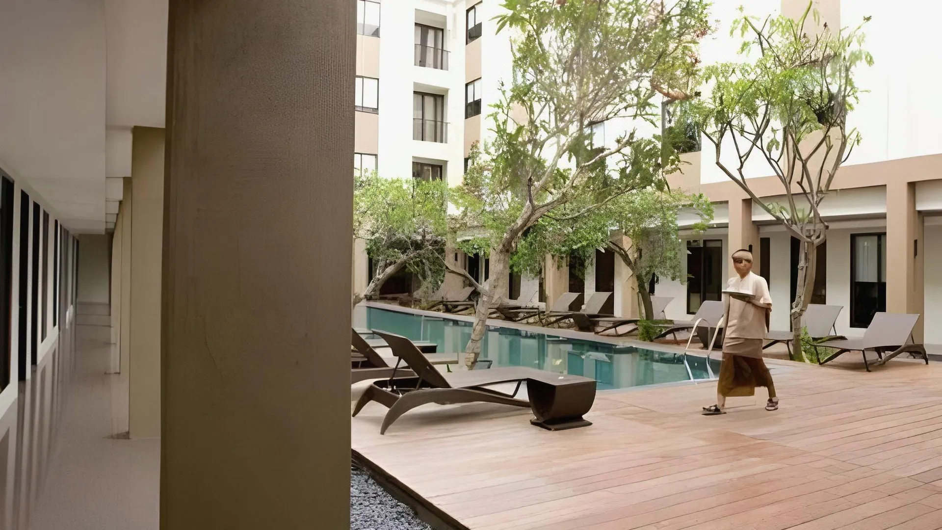 발리 호텔 산티카 쿠타 발리 3성급 호텔 로비