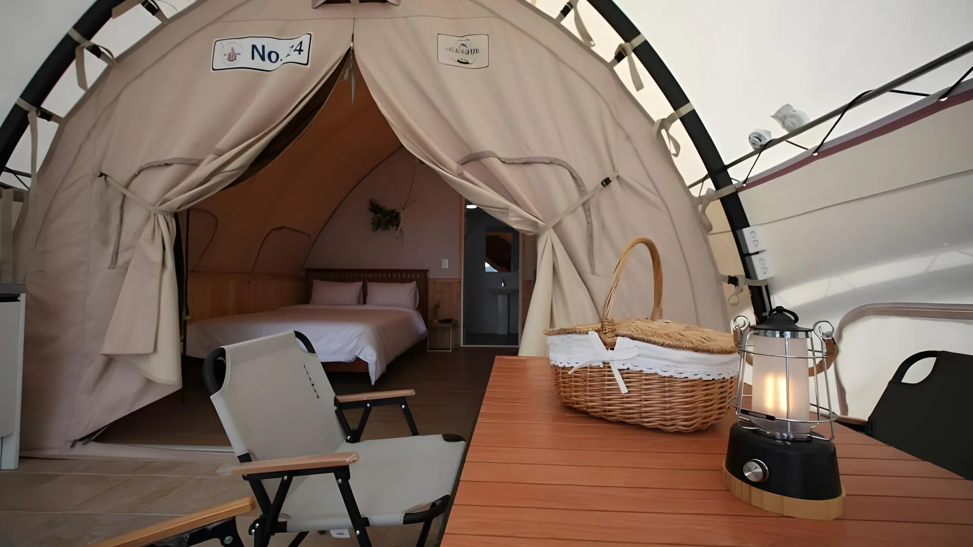 금산군 금산 라곰글램핑 2성급 게스트하우스 객실