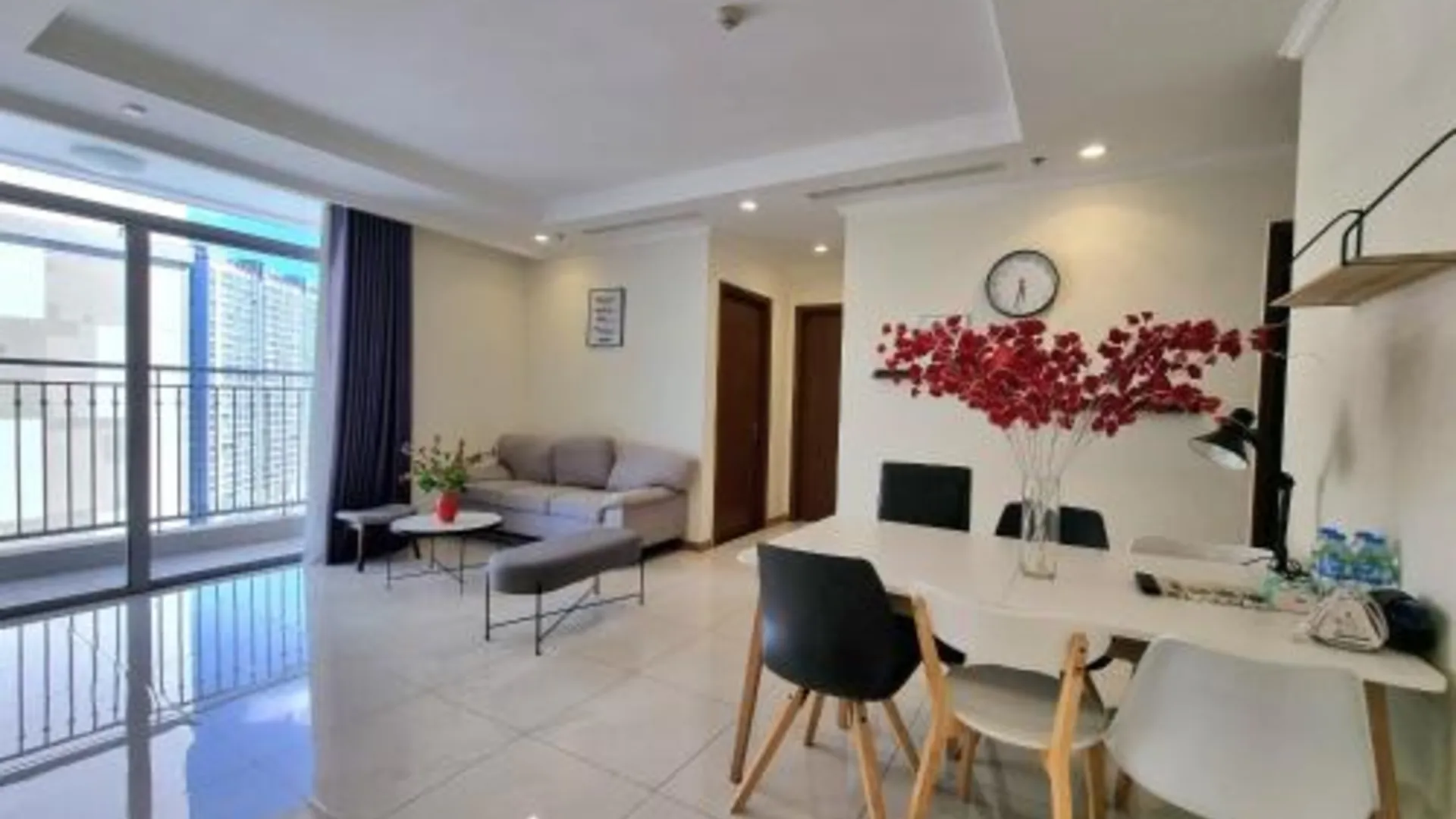 호치민 123 아파트먼트 - 소호 레지던스 3성급 호텔 레스토랑