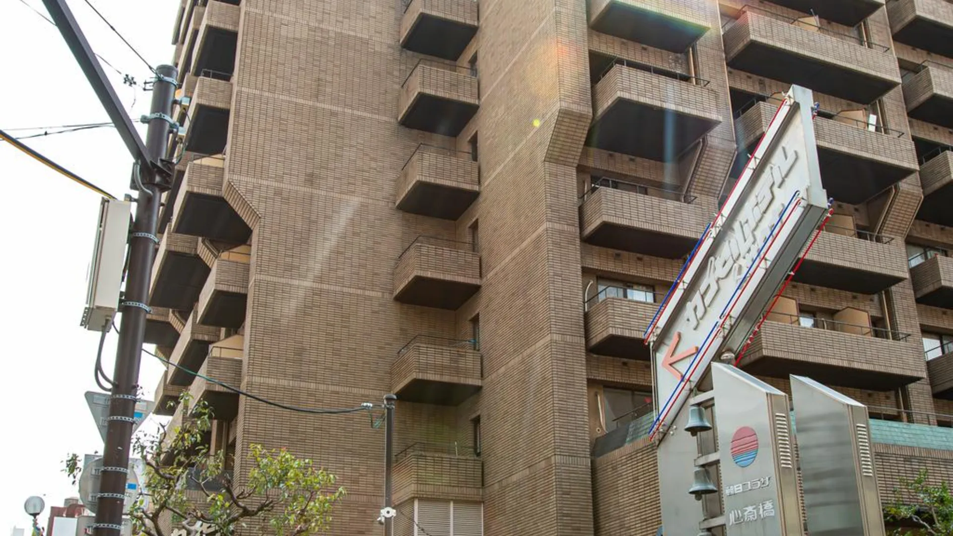 오사카 男性専用/カプセルホテル朝日プラザ心斎橋/Men's only 3성급 호텔 전망