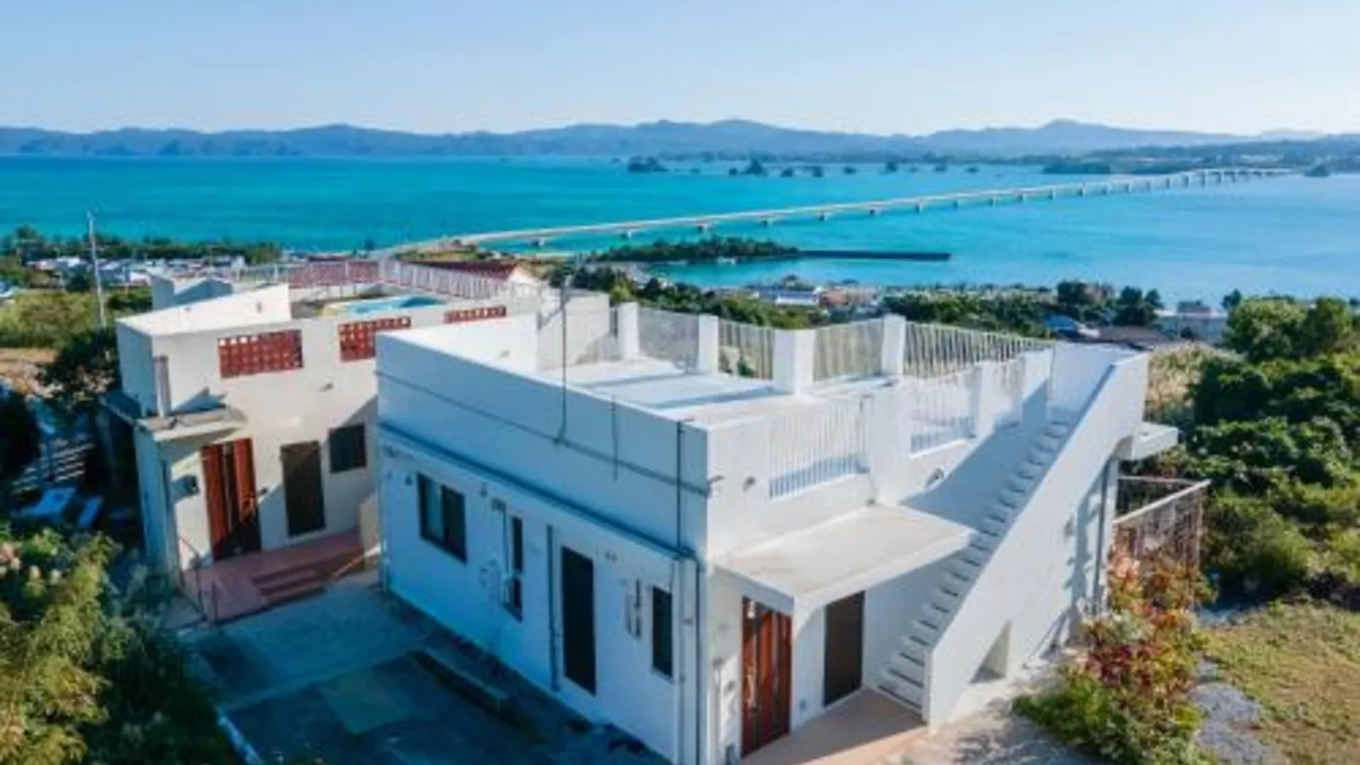 오키나와 본섬 ペンションパシフィカ古宇利 3성급 호텔 수영장