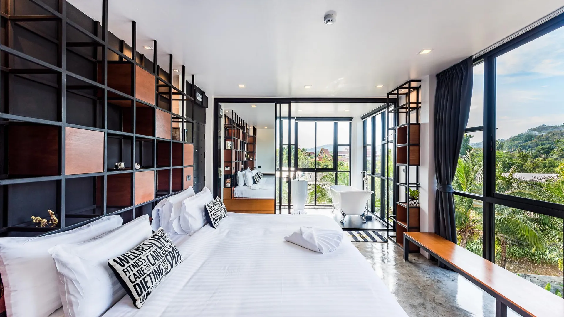 푸켓 북 어 베드 포스텔 3성급 호텔 스위트룸