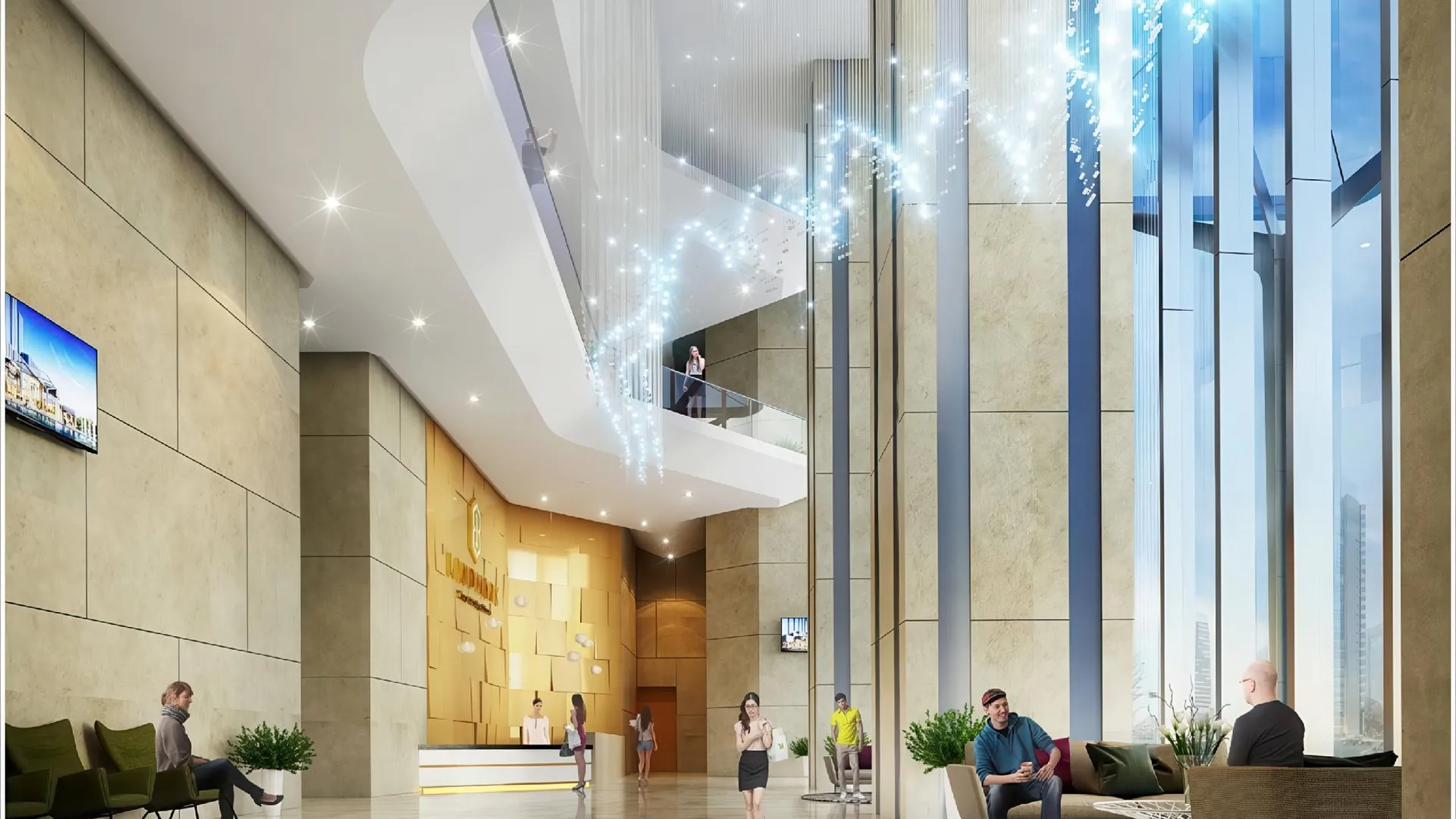 호치민 어반 젠 사이공 - 빈홈즈 랜드마크 81 4성급 호텔 외관