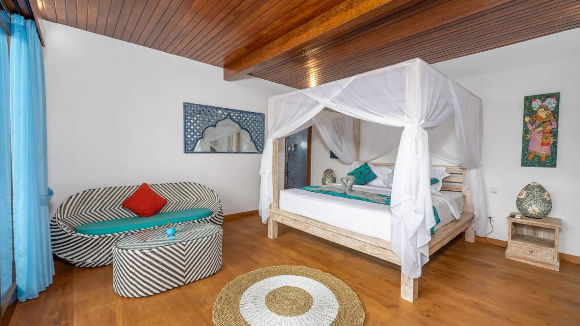 발리 더 시크릿 정글 빌라 베라와 4성급 호텔 스위트룸