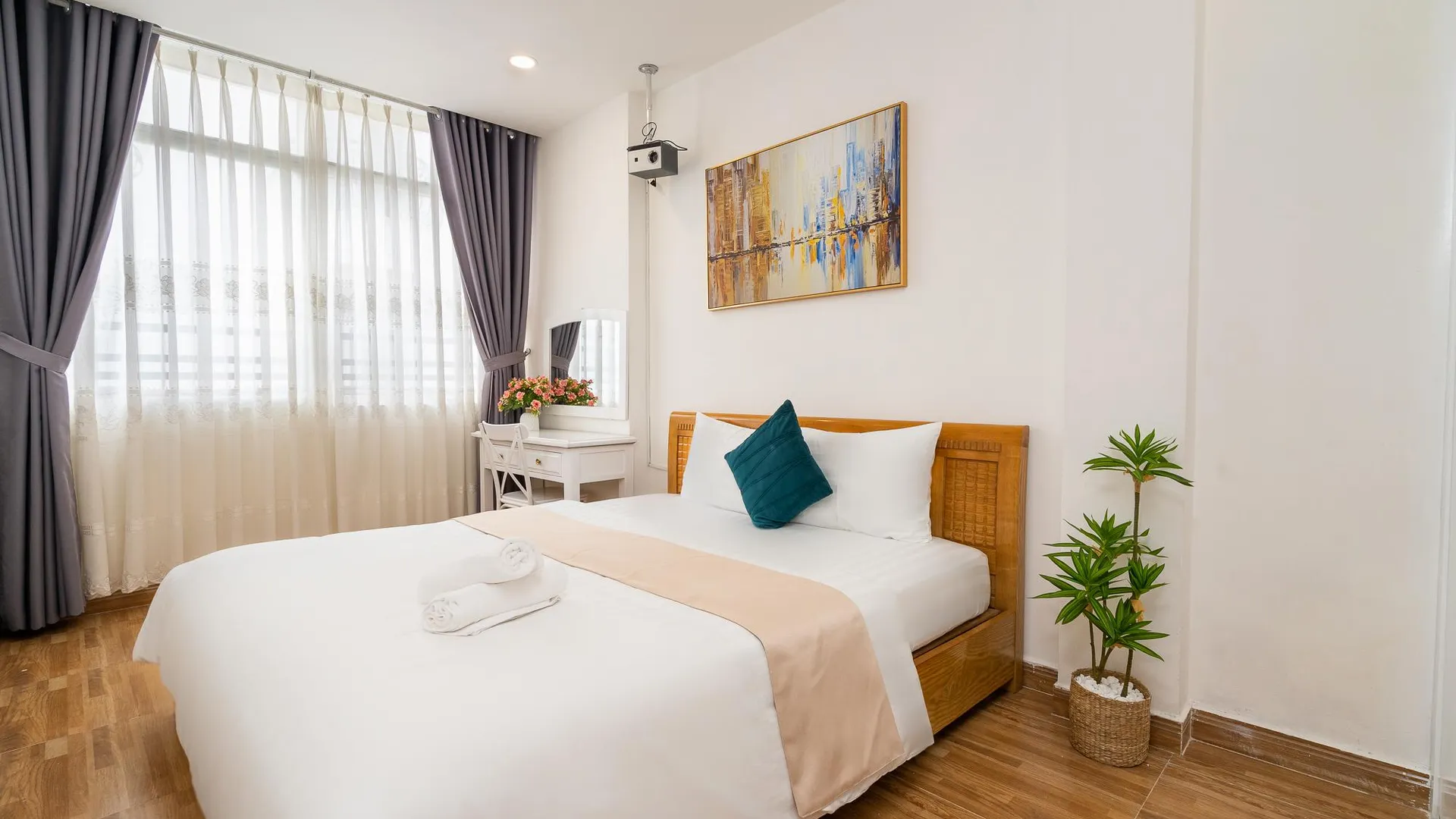 호치민 더 리 호텔 3성급 호텔 로비