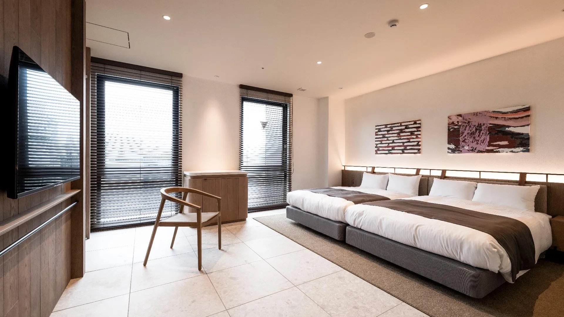 오사카 CINQS Hotel  3성급 호텔 스위트룸