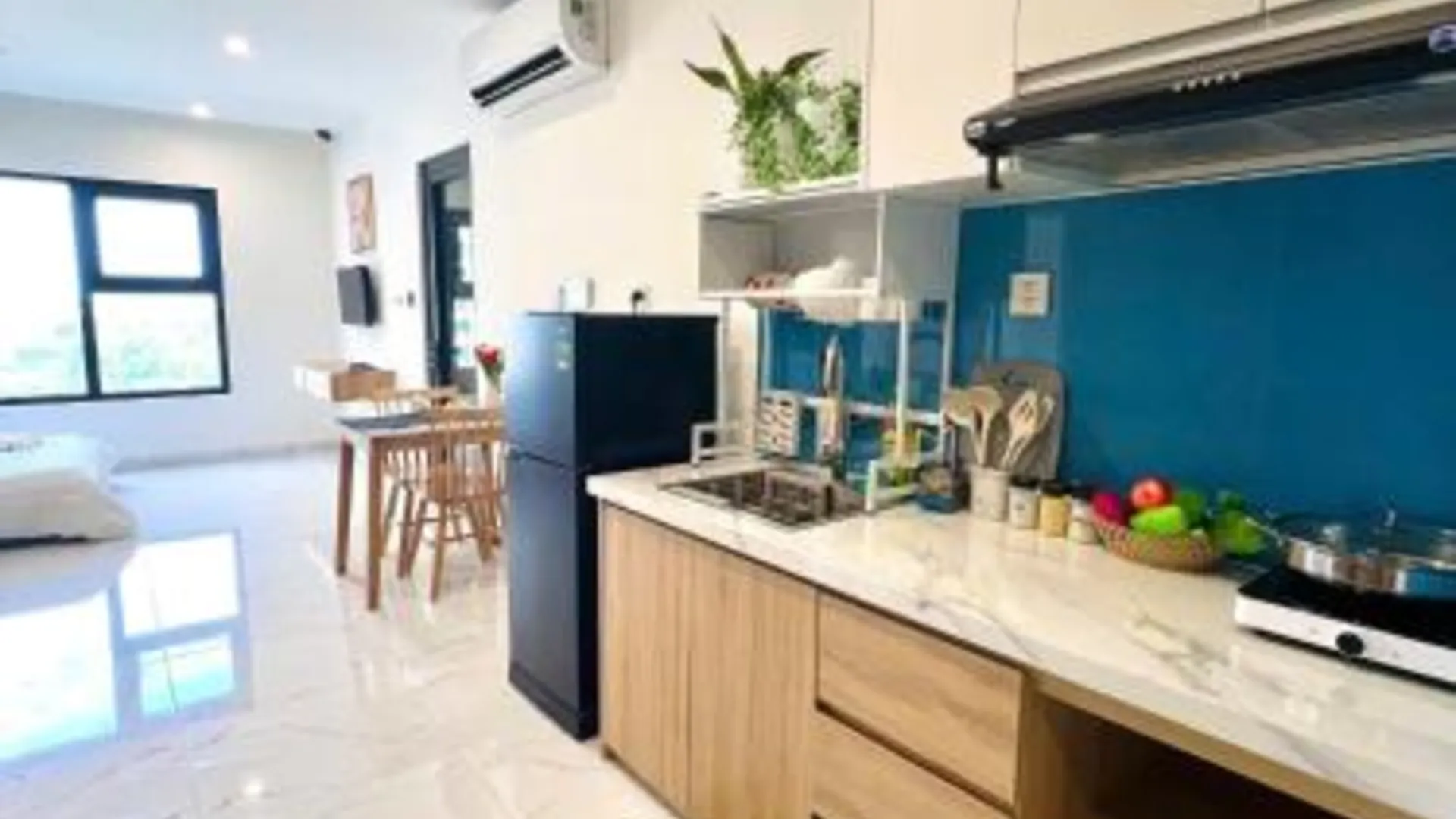 호치민 AN HOME Studio full Netflix selfcheck in 0719 2성급 싱글룸 수영장