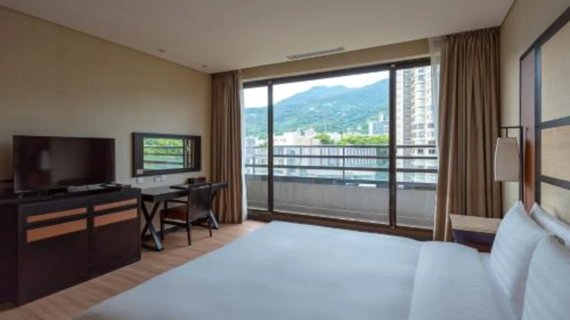 타이베이 베이터우 스위트미 핫스프링 리조트 4성급 호텔 전망