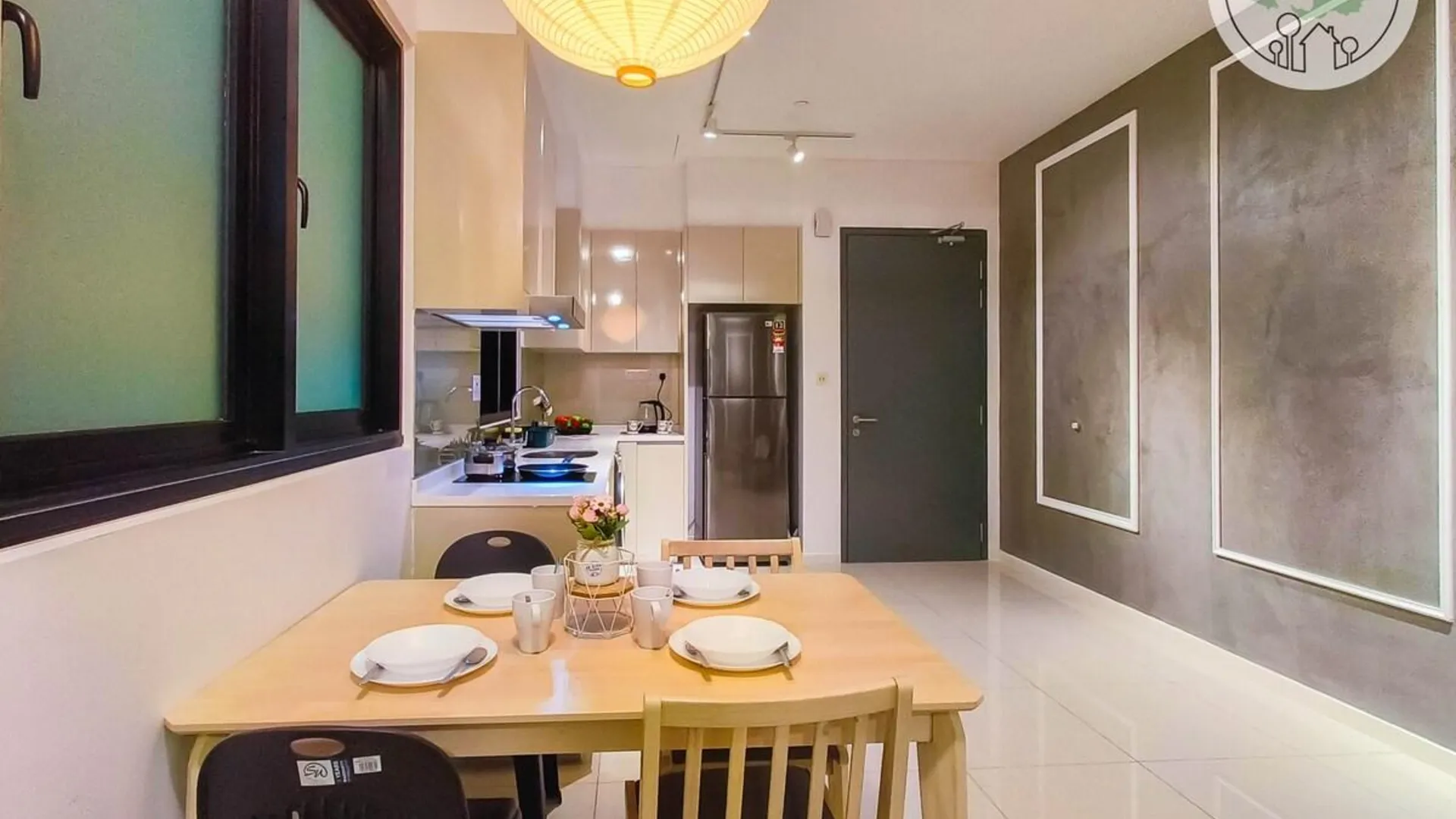 조호바루 / 조호르바루 탐포이의 프라이빗 하우스 (49m², 침실 1개, 프라이빗 욕실 1개) 4성급 싱글룸 레스토랑