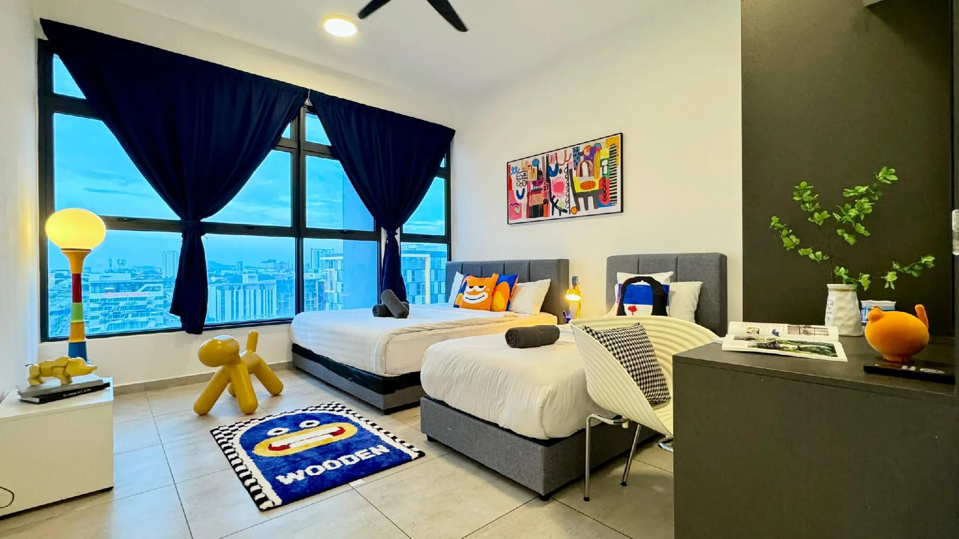 말라카 아틀란티스 레지던스 멜라카 바이 헤이 스테이 매니지먼트 4성급 게스트하우스 스위트룸