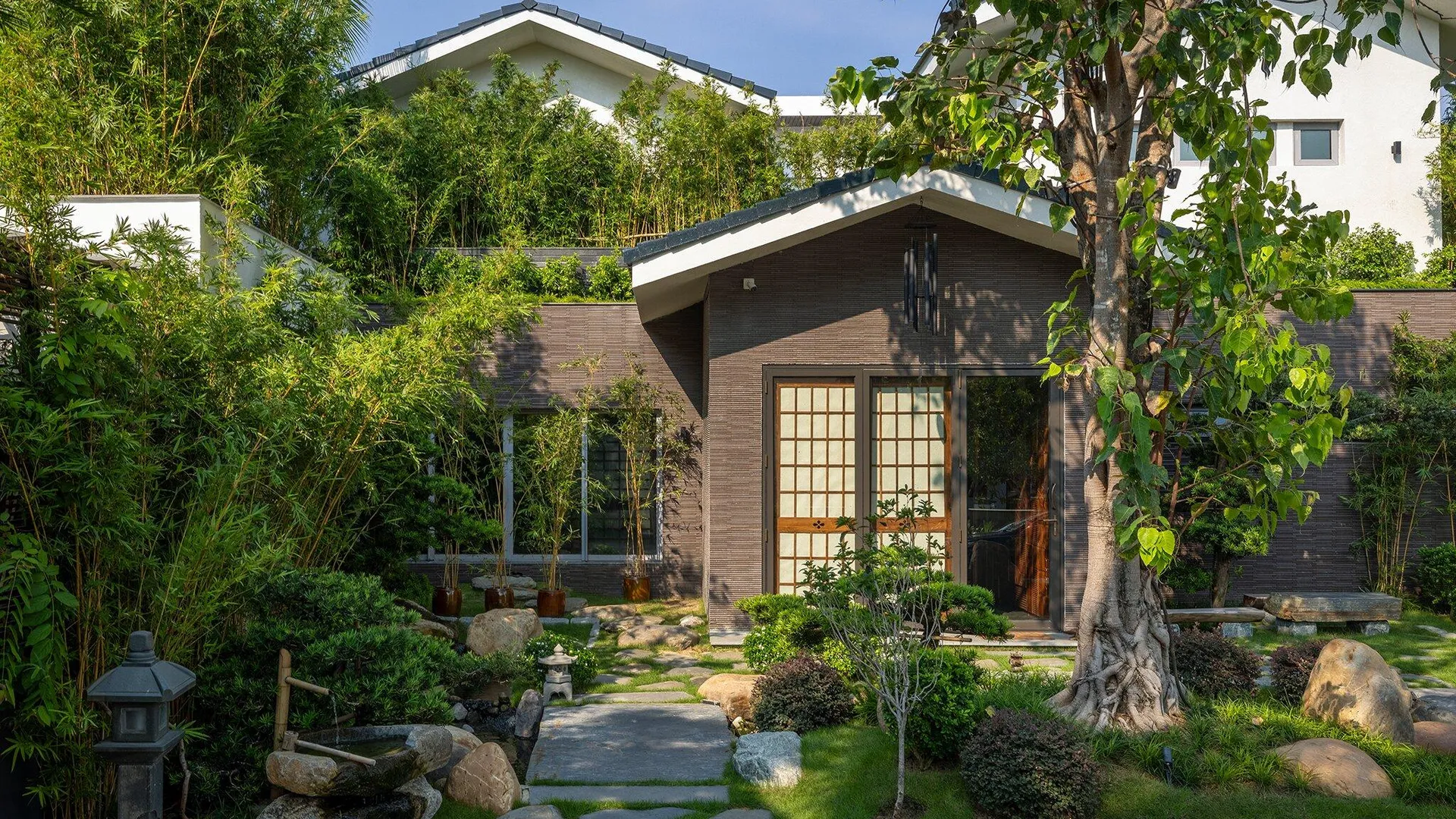 다낭 마하 망갈라 젠 가든 앤 럭셔리 아파트먼트 5성급 게스트하우스 전망