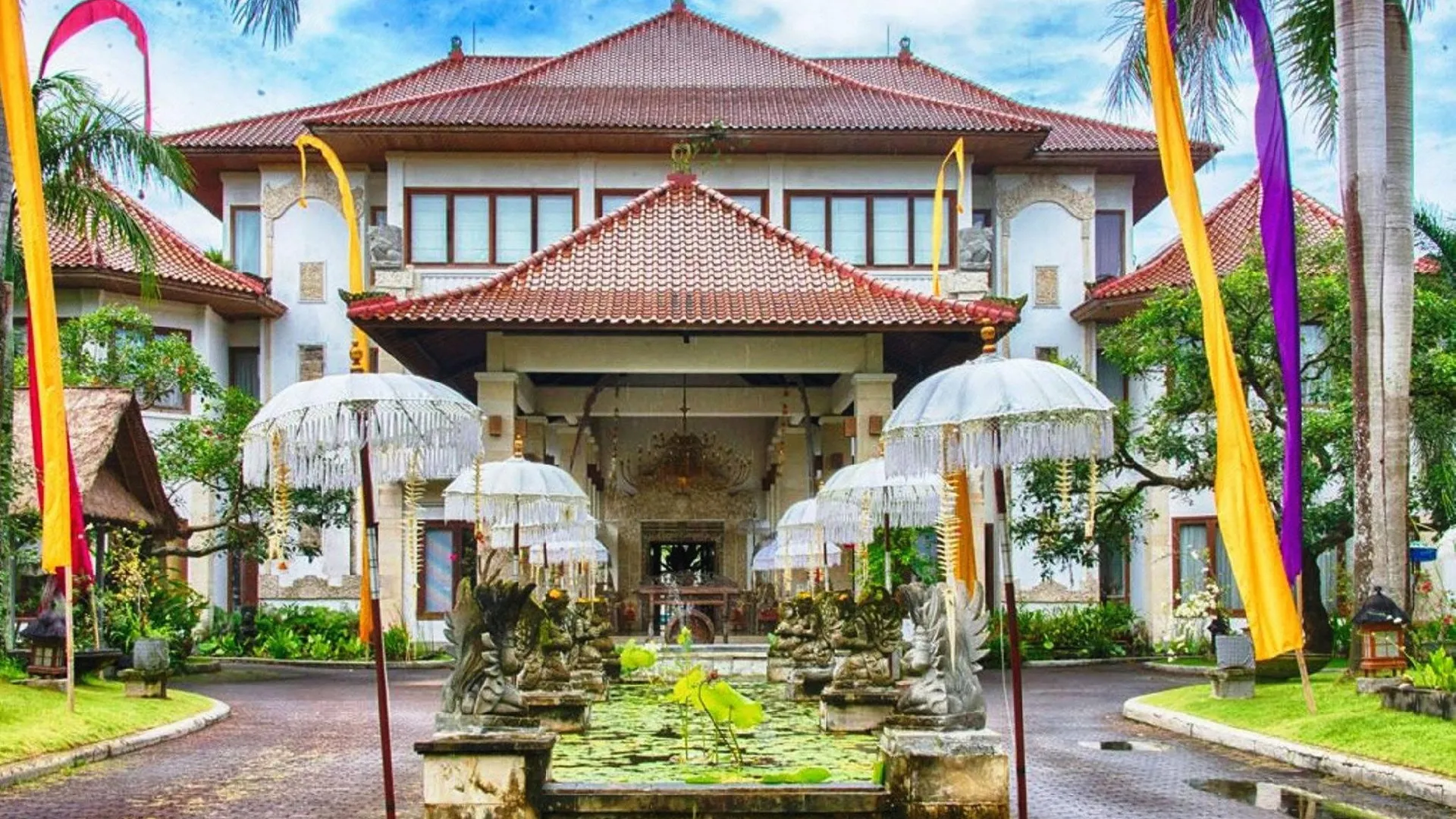 발리 더 맨션 리조트 호텔 앤 스파 4성급 호텔 전망