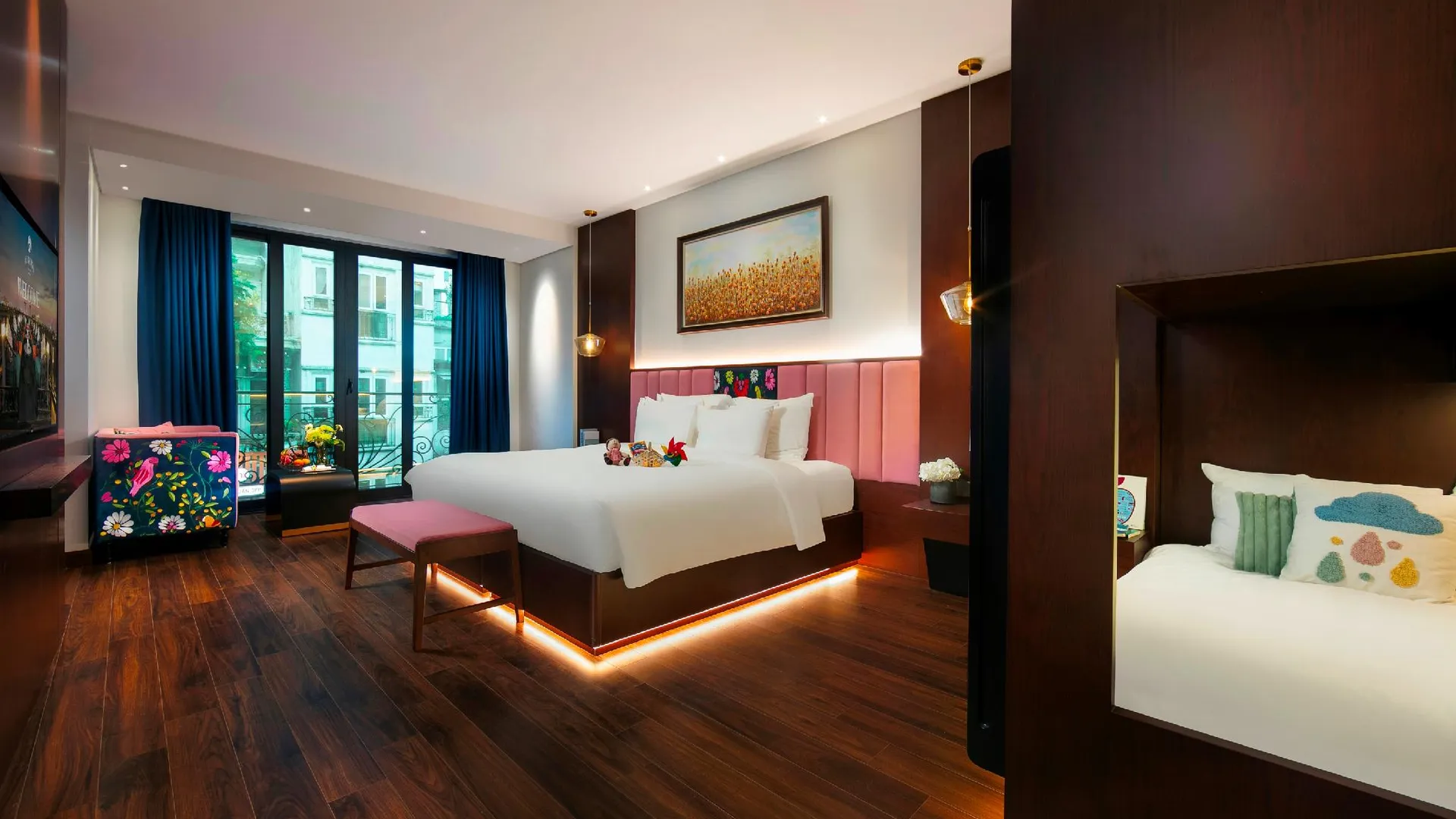 하노이 오로라 센트럴 호텔 4성급 호텔 스위트룸