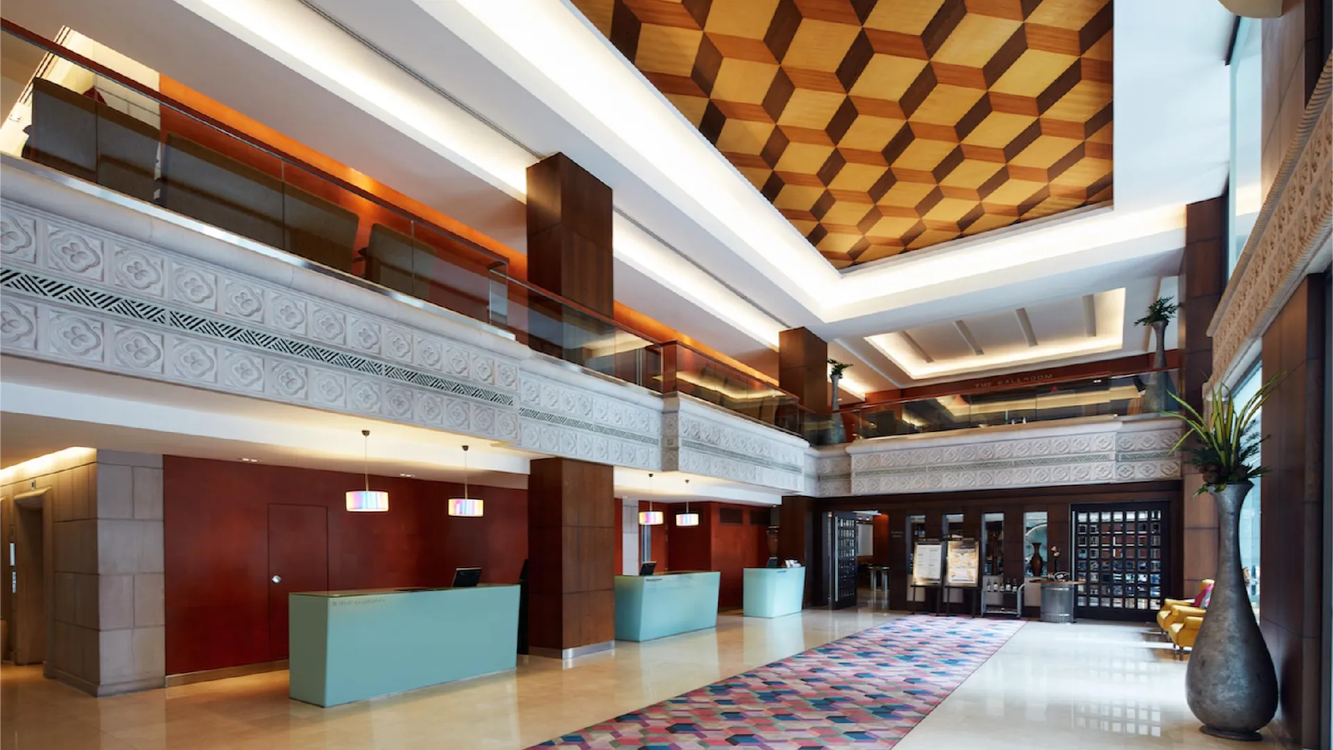 방콕 데이비스 타이 하우스 4성급 호텔 로비