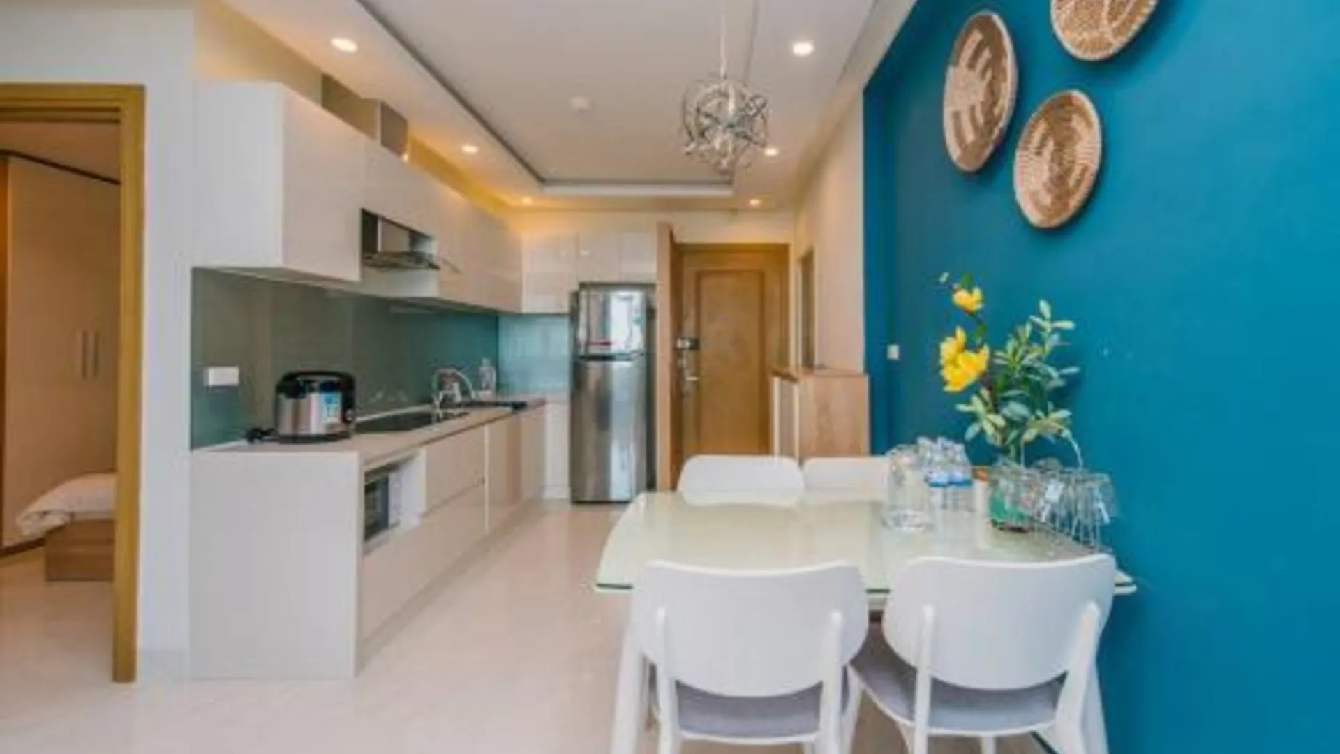 다낭 푸옥미의 아파트먼트 (70m², 침실 2개, 프라이빗 욕실 2개) 5성급 게스트하우스 객실