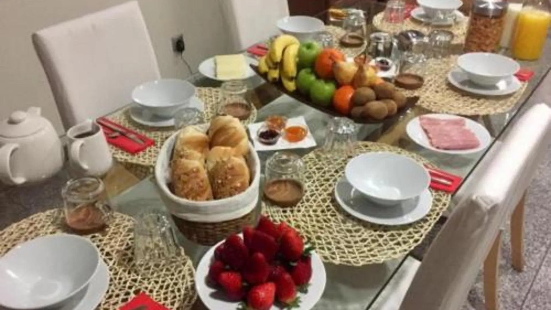 귀마레스 Casa de Praia Guest House 3성급 게스트하우스 레스토랑