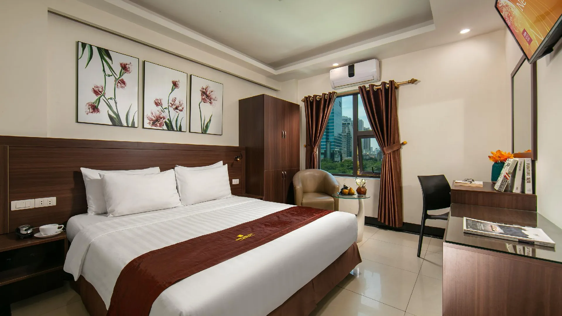 하노이 난 호아 호텔 난 호아 1성급 호텔 객실