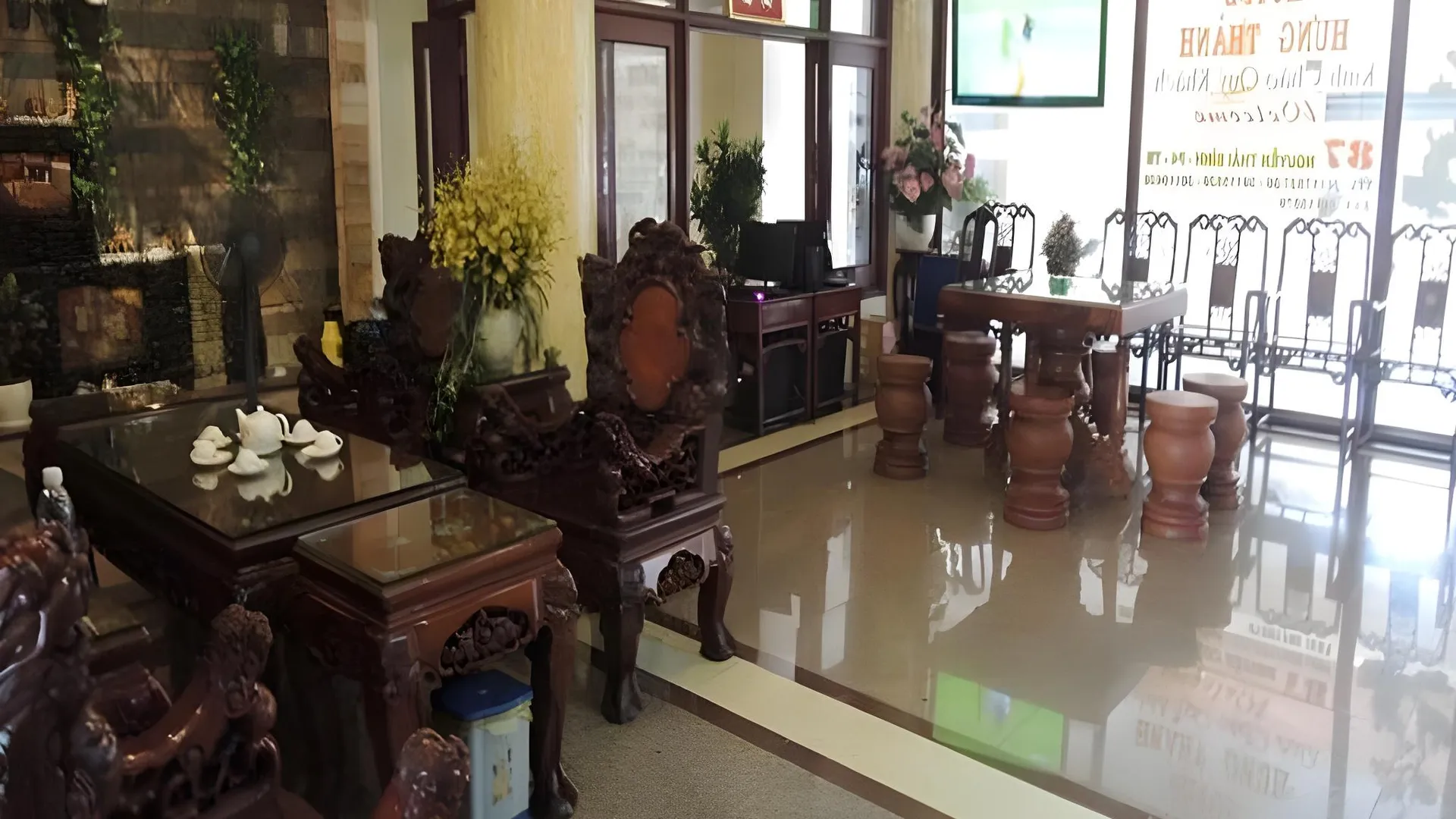 호치민 훙 탄 호텔 2성급 호텔 레스토랑