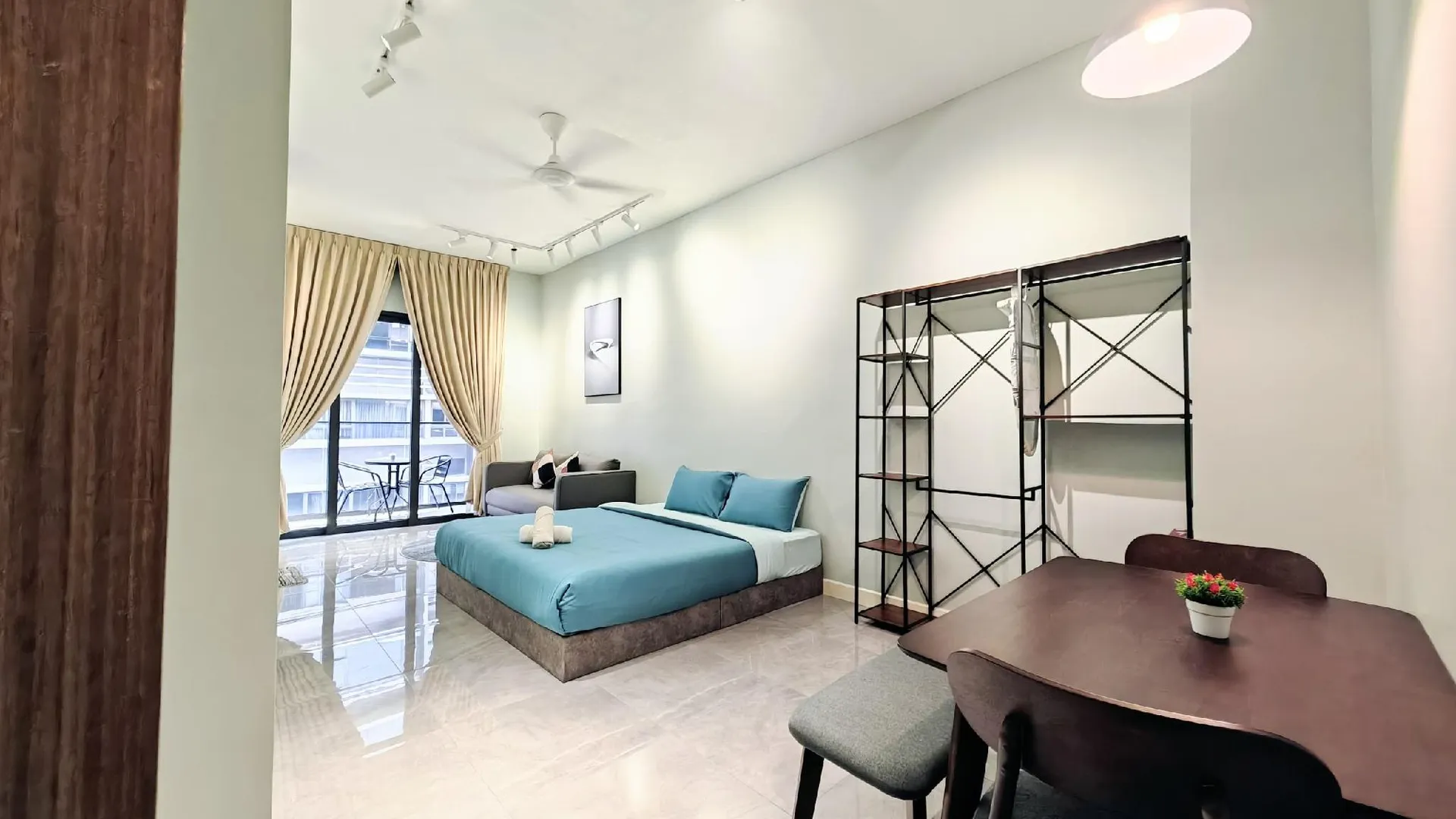 말라카 멜라카 라야의 스튜디오 아파트먼트 (40m², 프라이빗 욕실 1개) 3성급 싱글룸 스위트룸