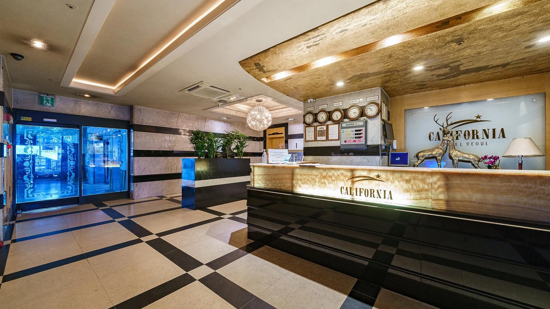 서울 잠실(가락) 캘리포니아 호텔 1성급 호텔 외관