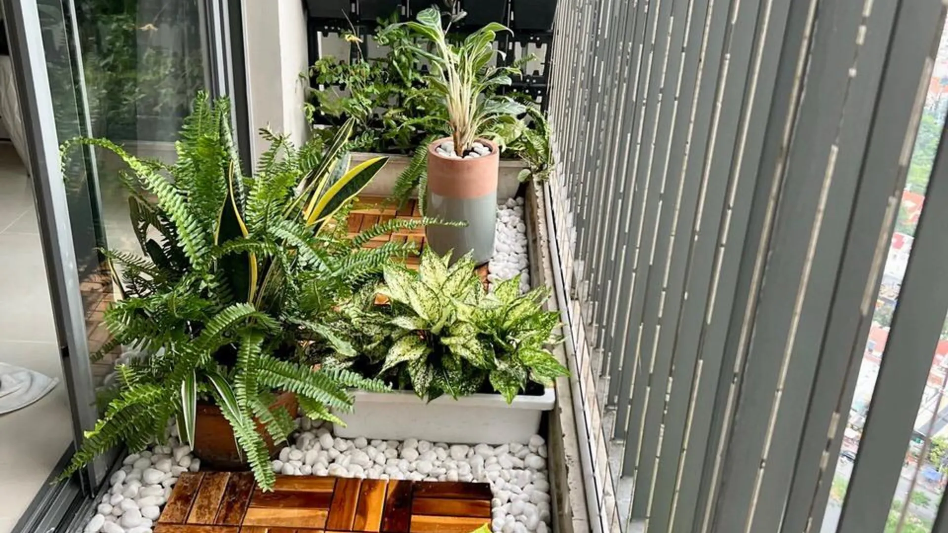 호치민 2군의 아파트먼트 (100m², 침실 1개, 프라이빗 욕실 1개) 4성급 싱글룸 레스토랑