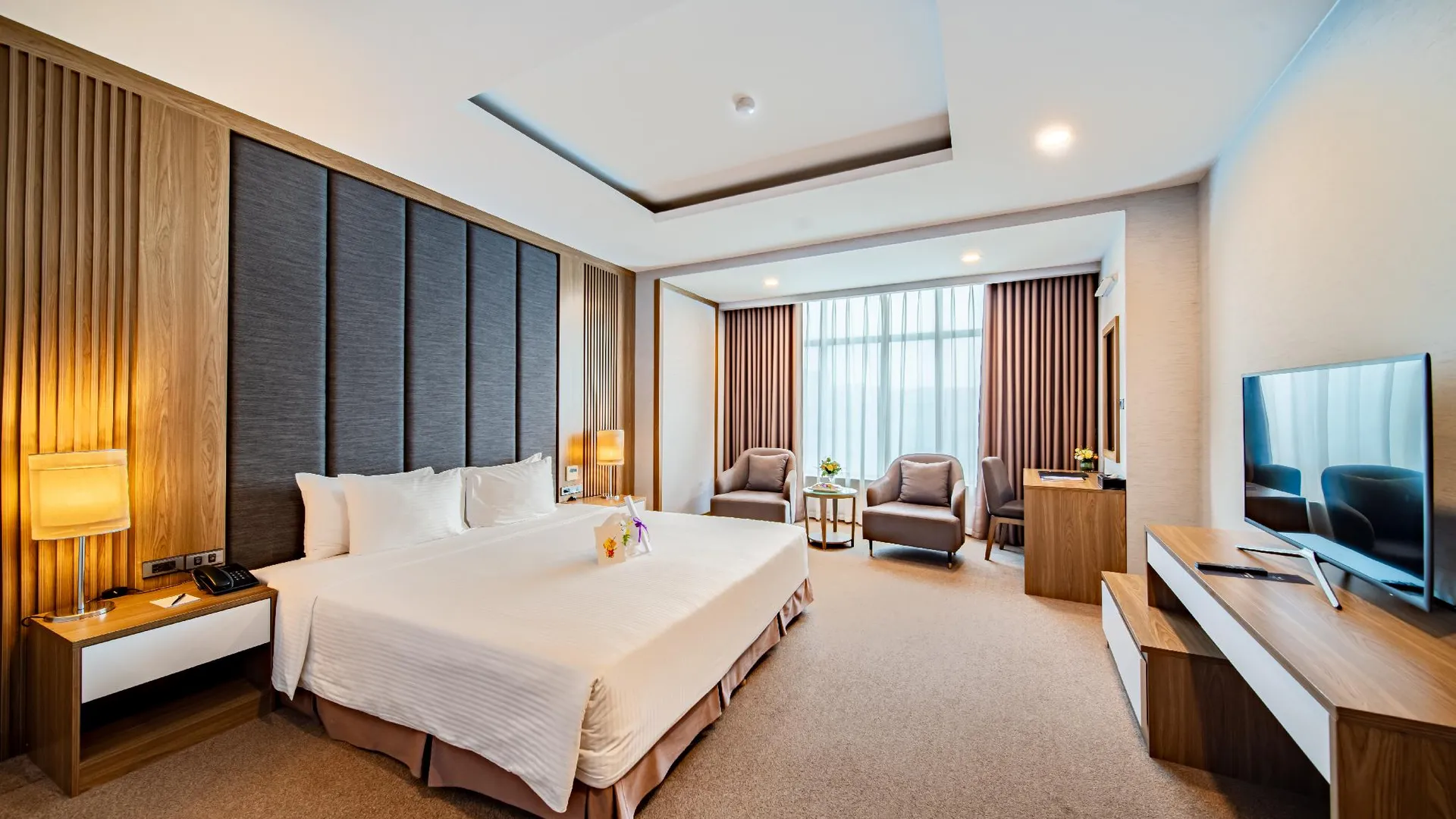 하노이 무옹 탄 그랜드 하노이 호텔 4성급 호텔 스위트룸