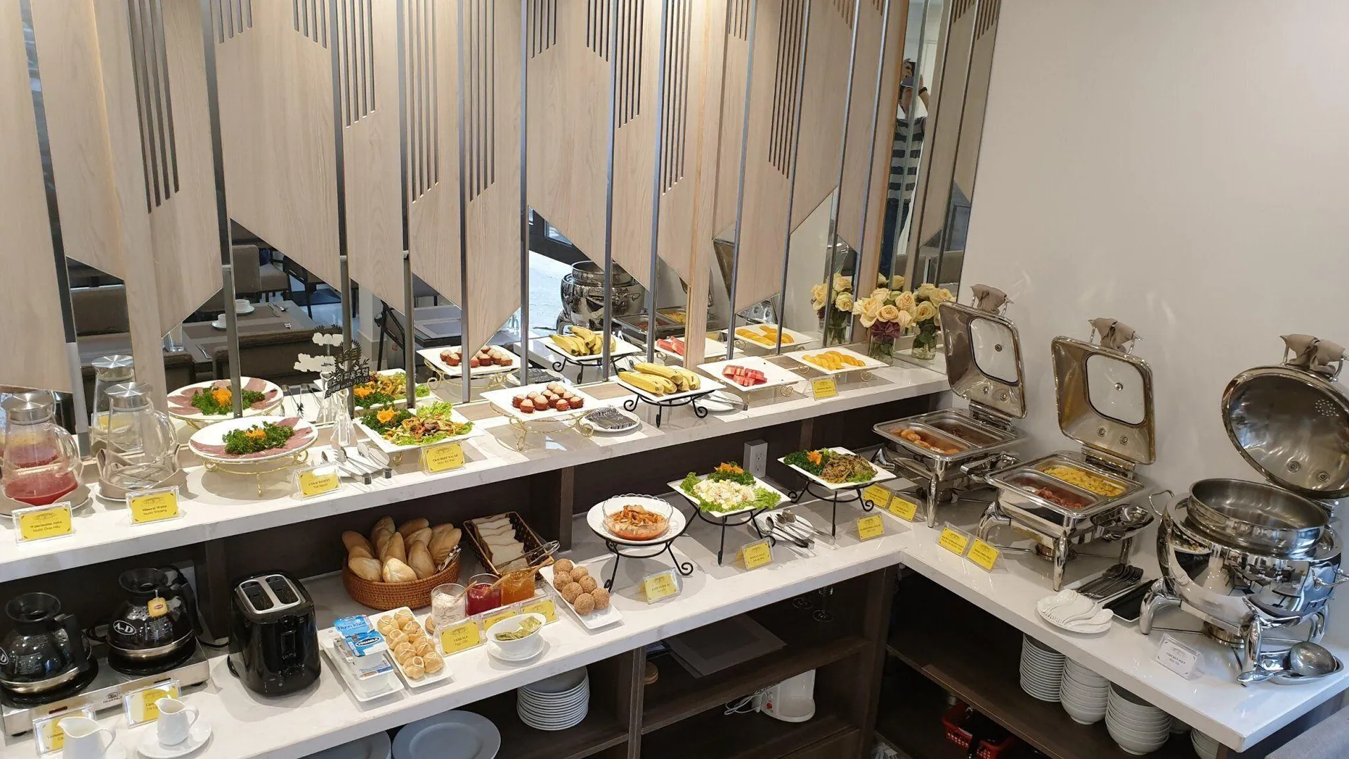 하노이 A25 호텔 - 호앙 다오 투이 1 3성급 호텔 레스토랑