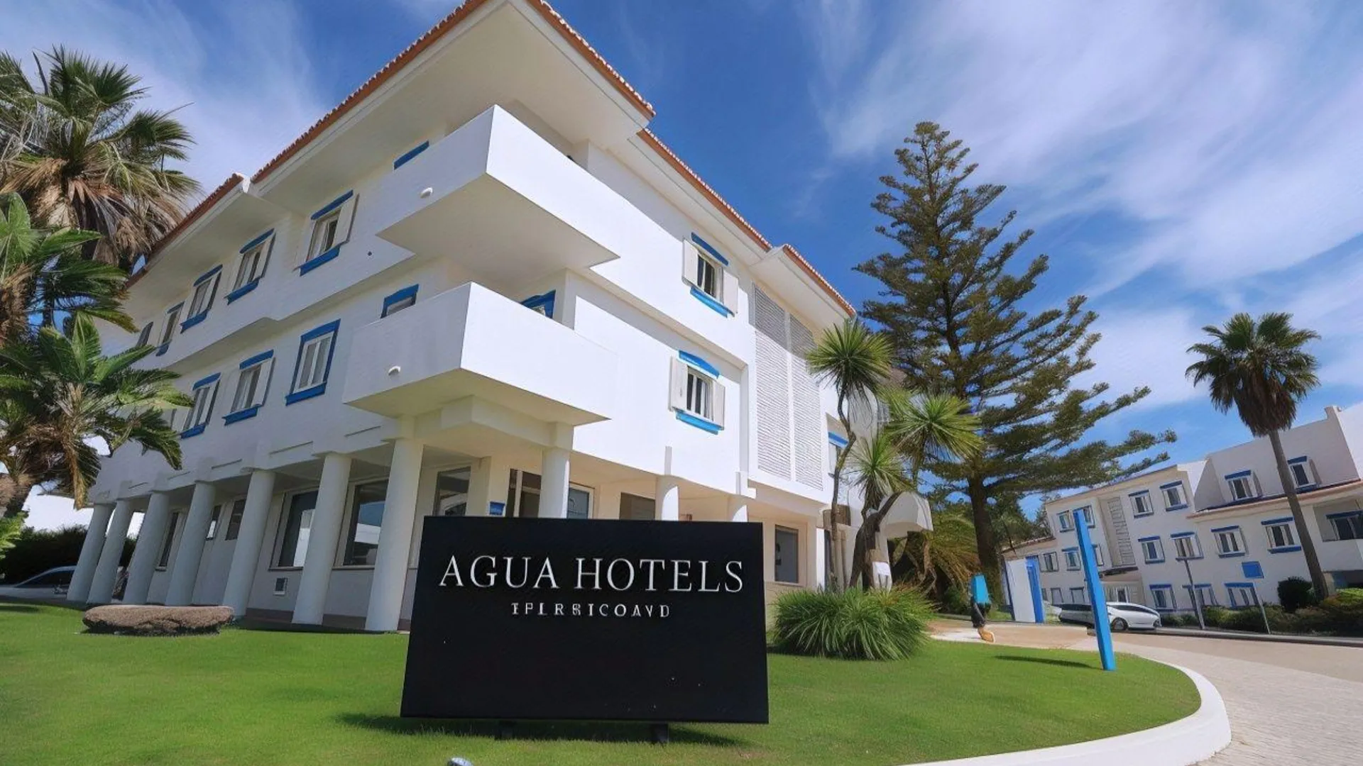 라고스 Agua Hotels Vila Branca 3성급 호텔 수영장