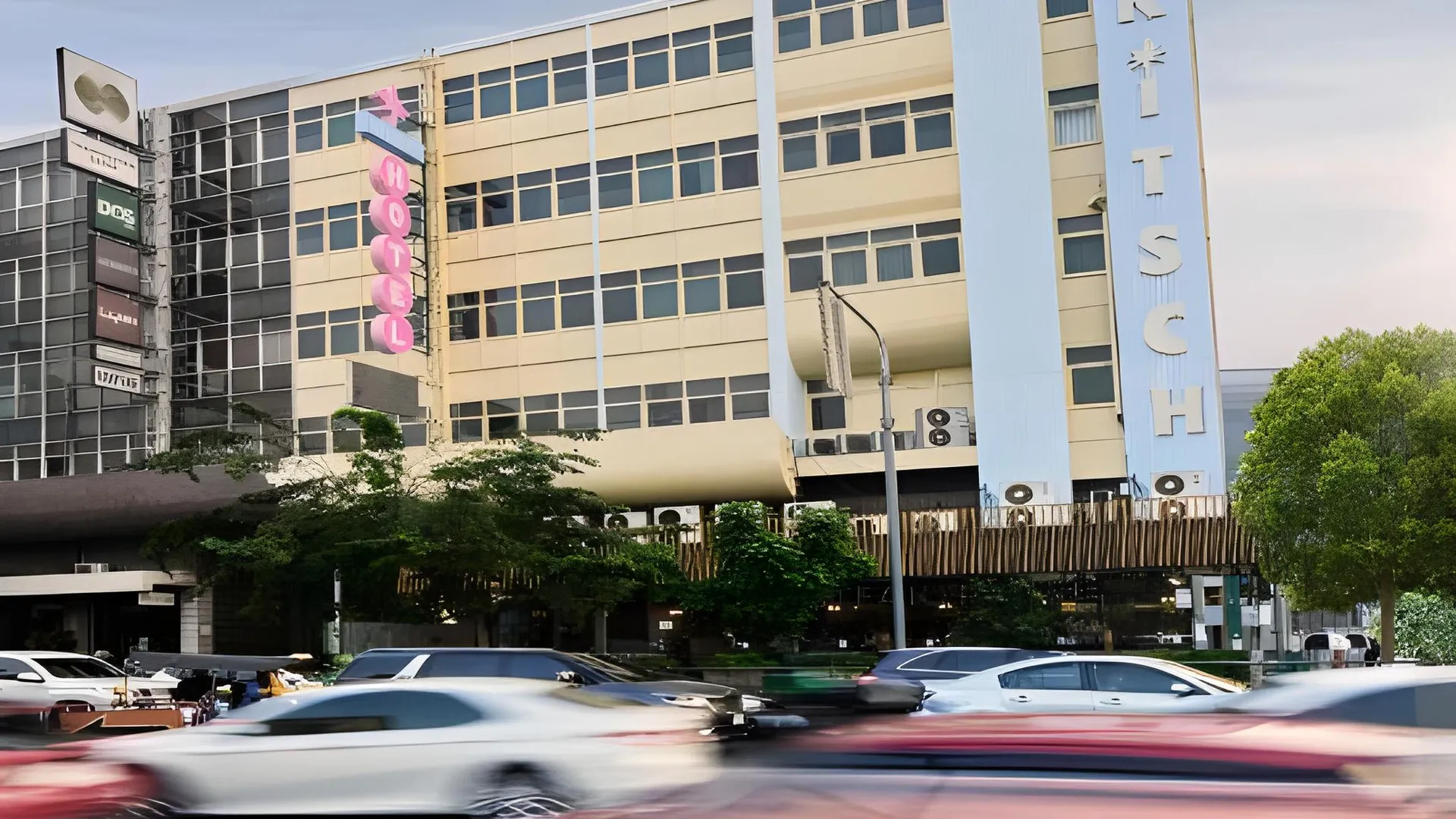 방콕 키치 호텔 3성급 호텔 외관