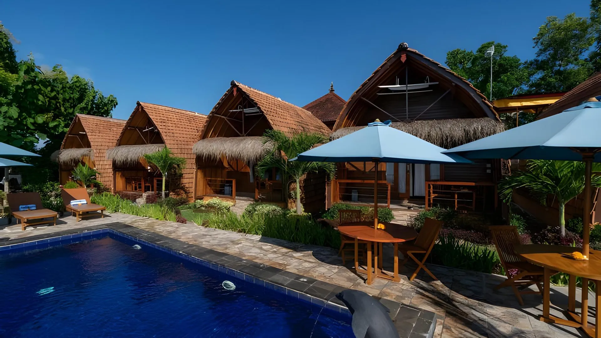 발리 순디 오션 방갈로 바이 ABM 4성급 게스트하우스 객실