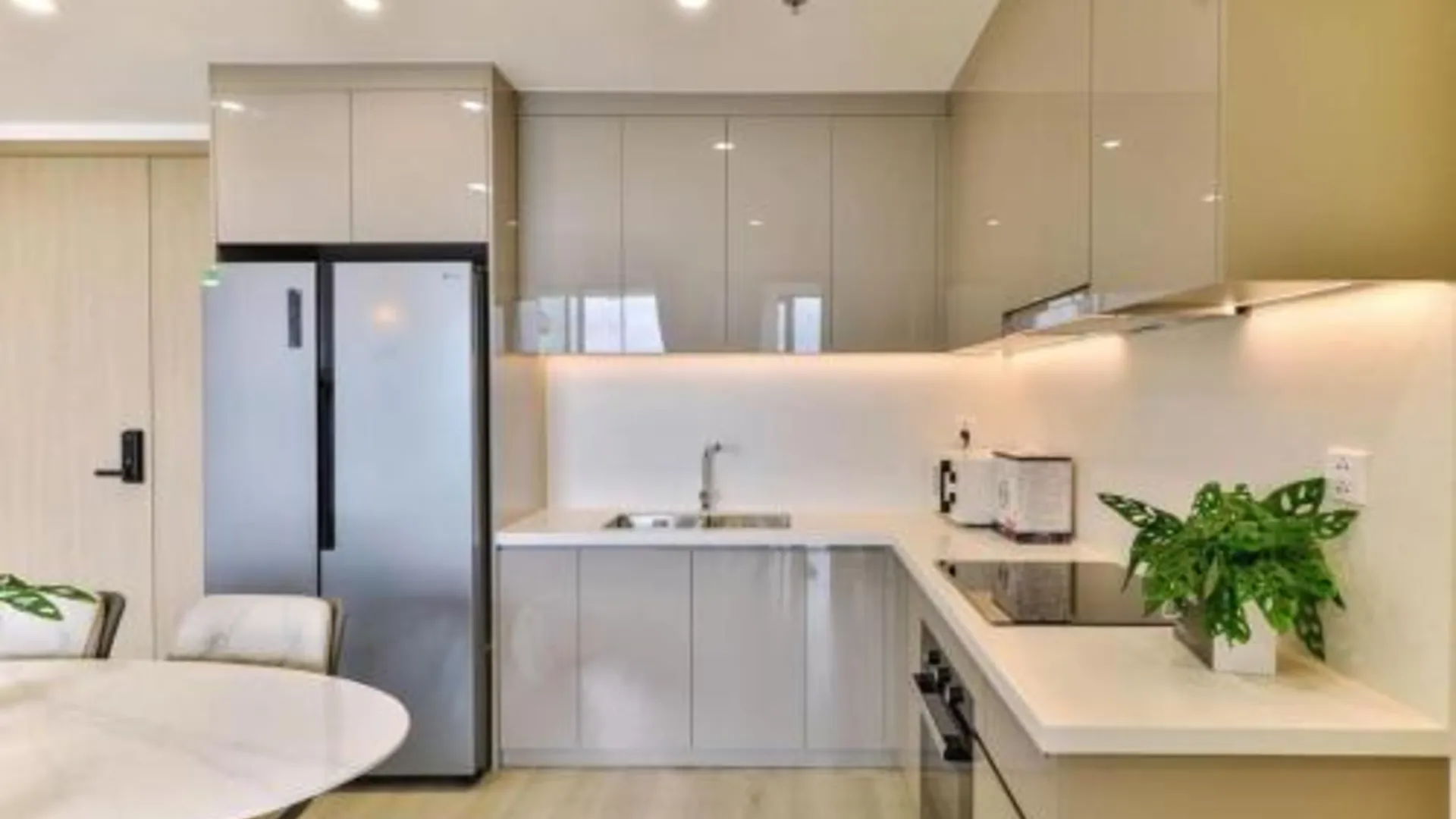 호치민 Bống Homestay-Luxury Apartment-2PN 4성급 싱글룸 레스토랑