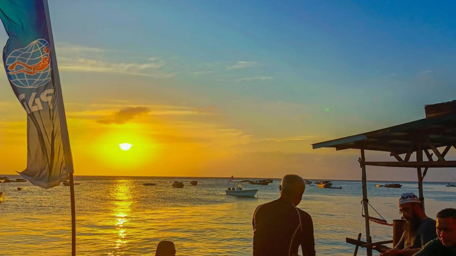 셈포르나 스쿠버 버디 마불 2성급 호텔 전망