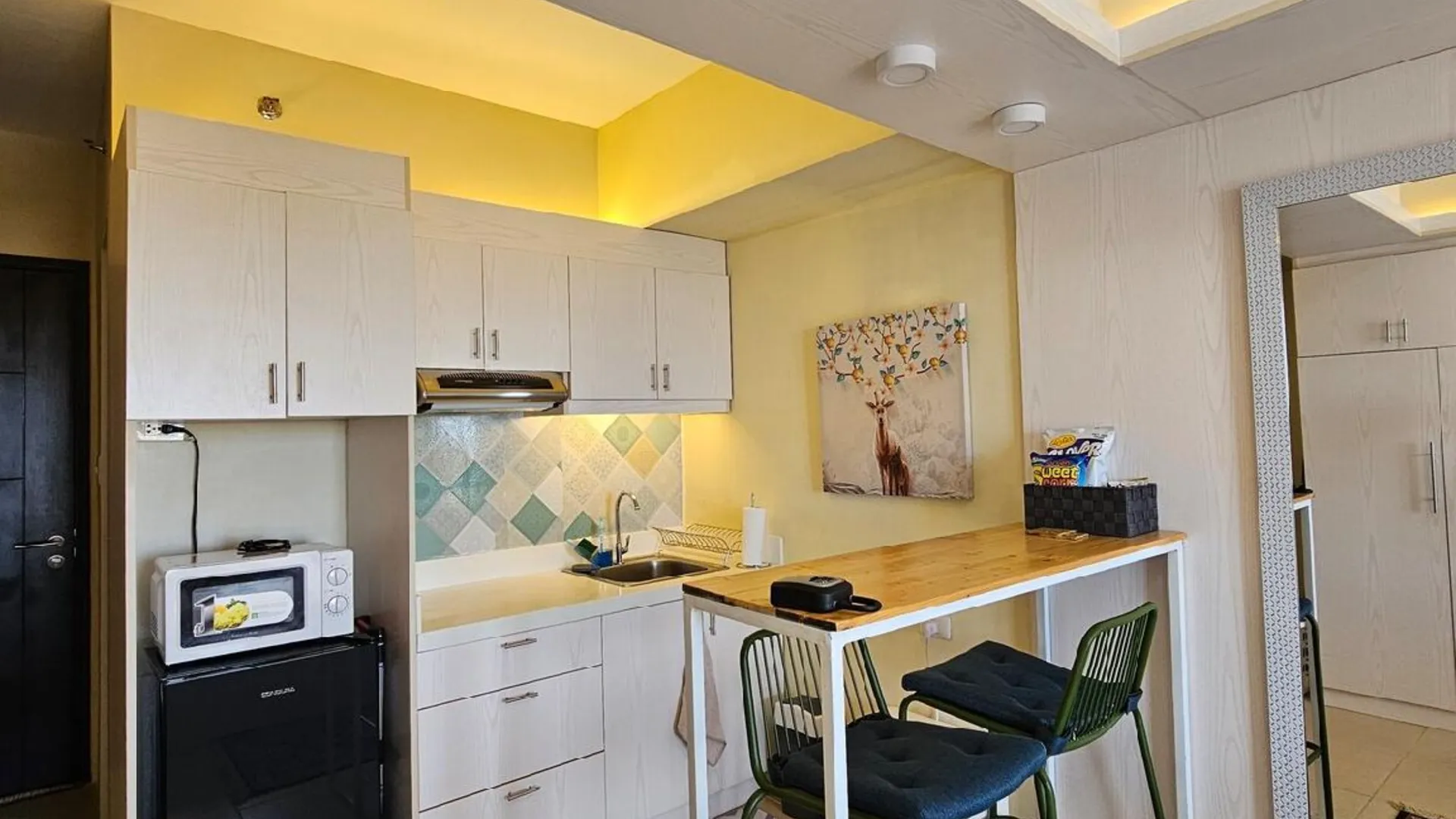 세부 아파스의 아파트먼트 (23m², 침실 1개, 프라이빗 욕실 1개) 4성급 싱글룸 부대시설