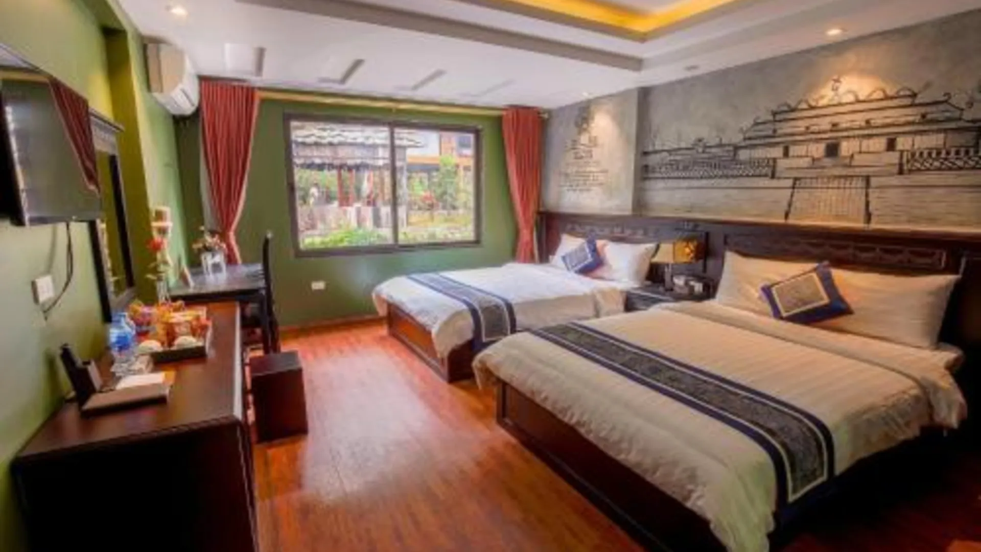 사파 Sapa Ban Mai Hotel 2성급 호텔 레스토랑