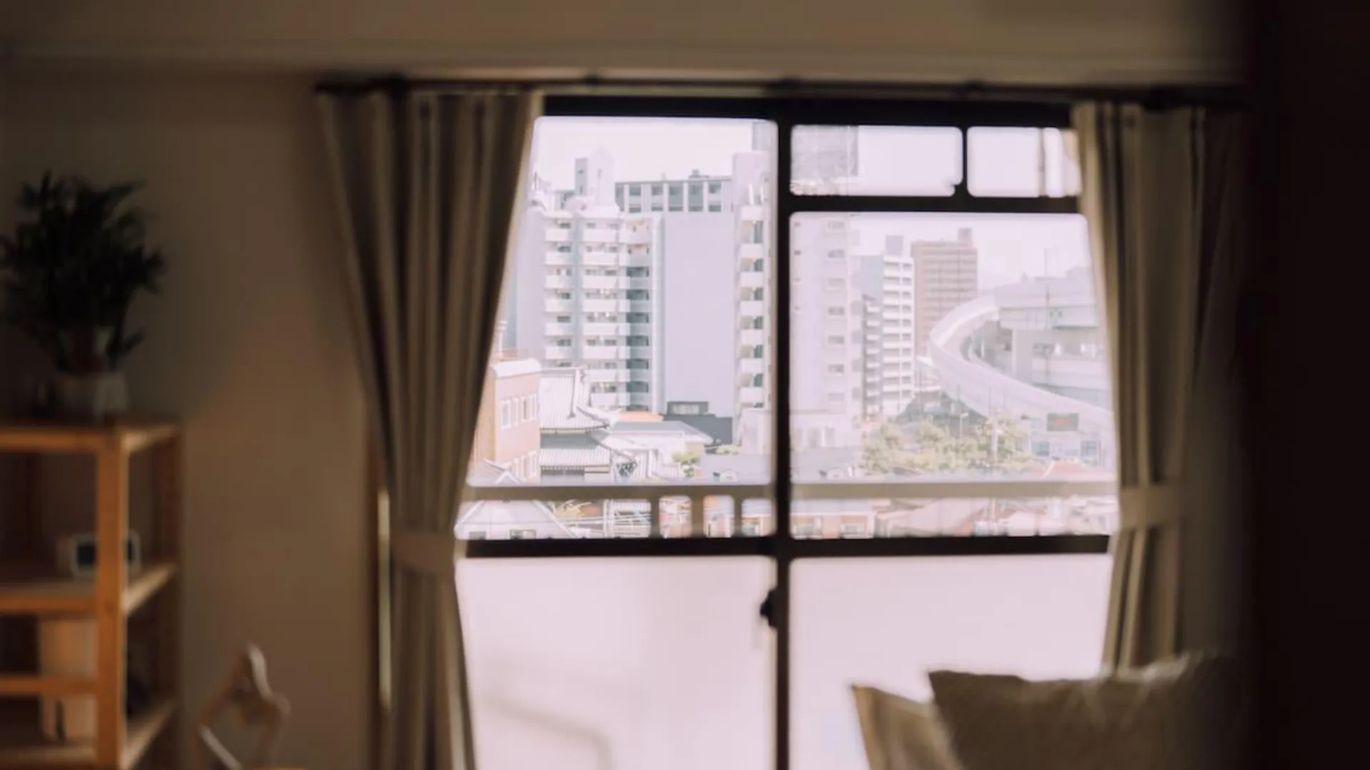 후쿠오카 New! Room 401 Japandi loft in Prime Location 3성급 게스트하우스 전망