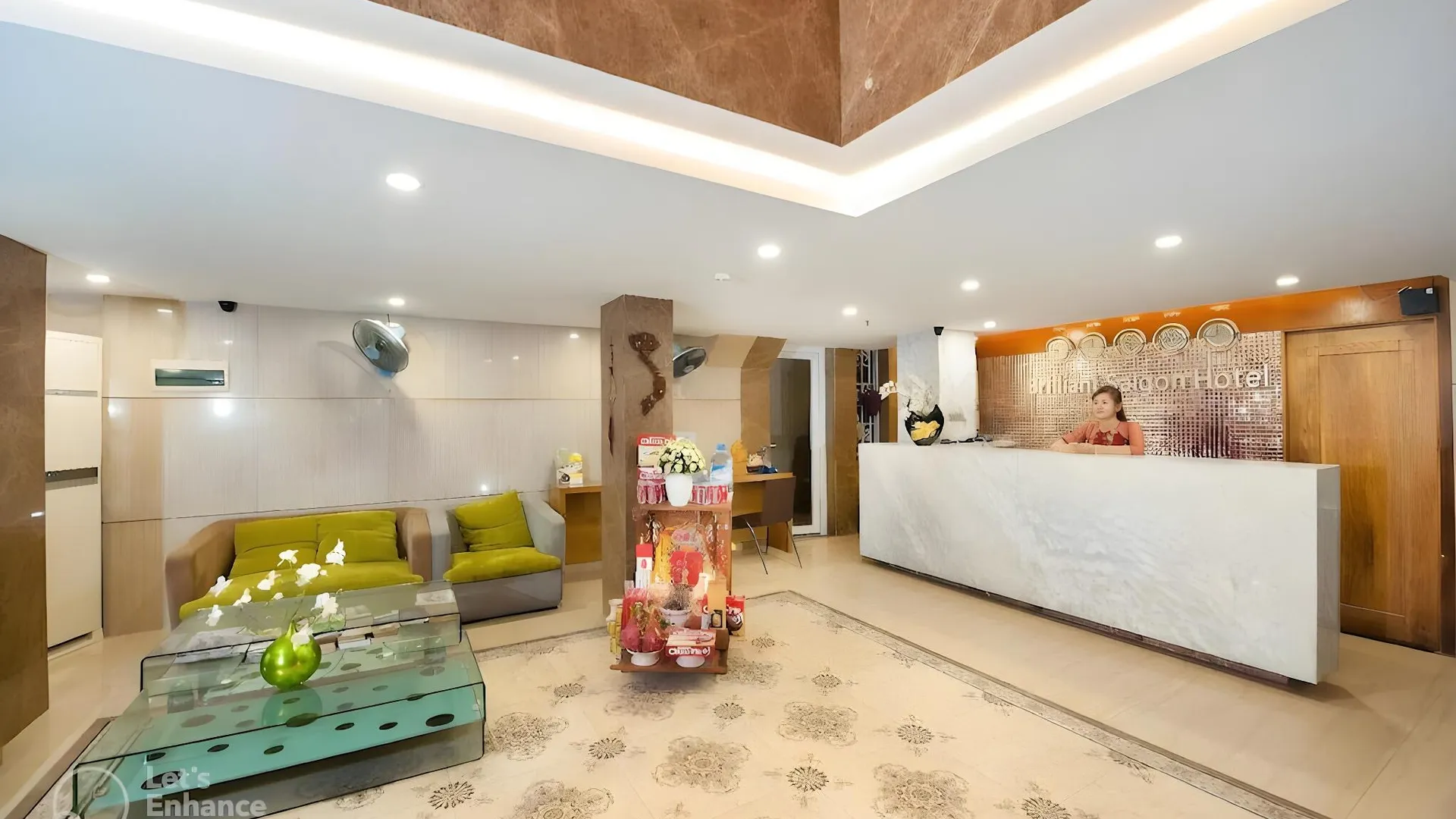 호치민 펠릭스 호텔 2성급 호텔 로비