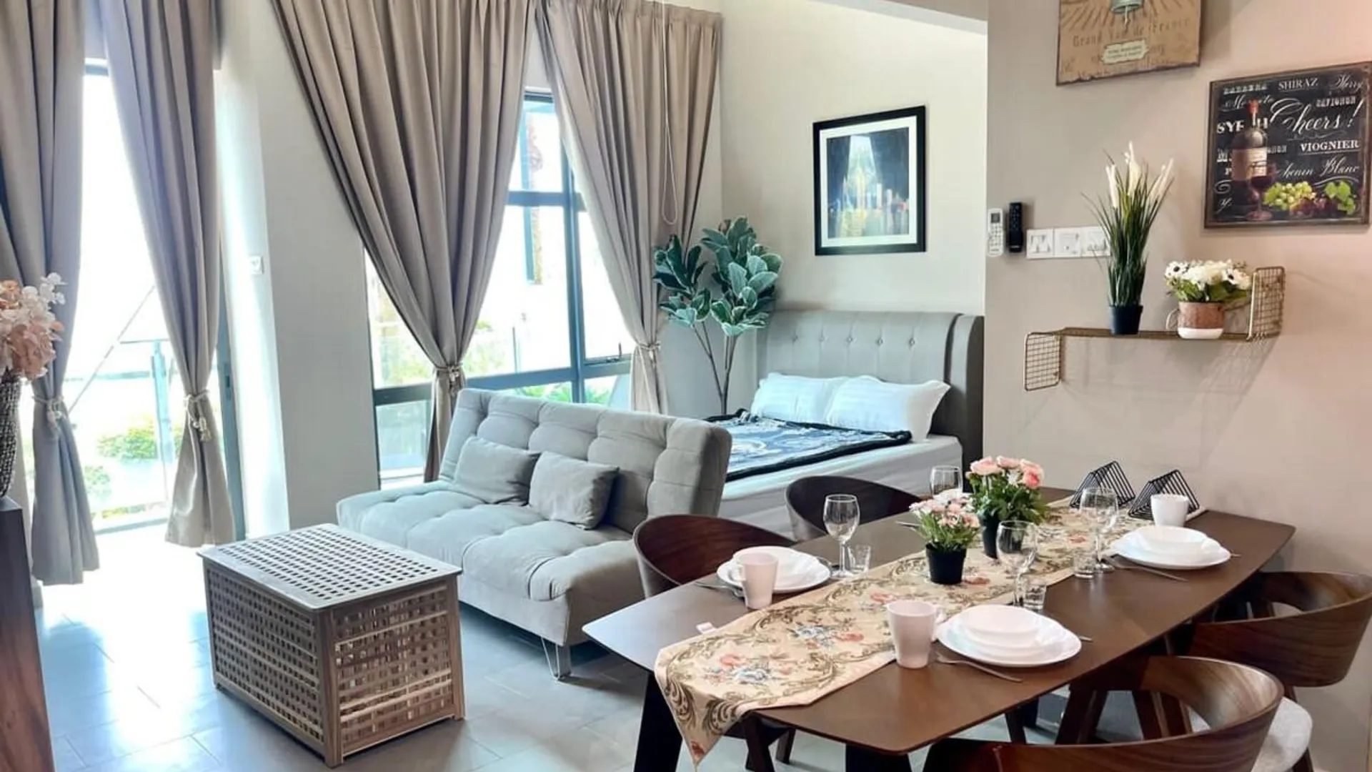 쿠안탄 테루크 쳄페타크의 스튜디오 아파트먼트 (65m², 프라이빗 욕실 1개) 4성급 게스트하우스 객실