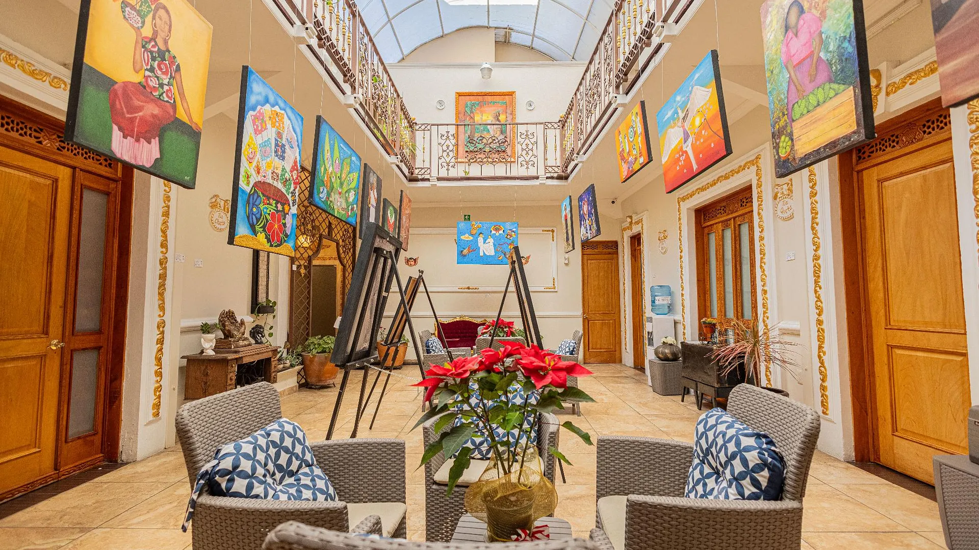 오악사카 Capital O Hotel Patio Pombo 2성급 호텔 객실